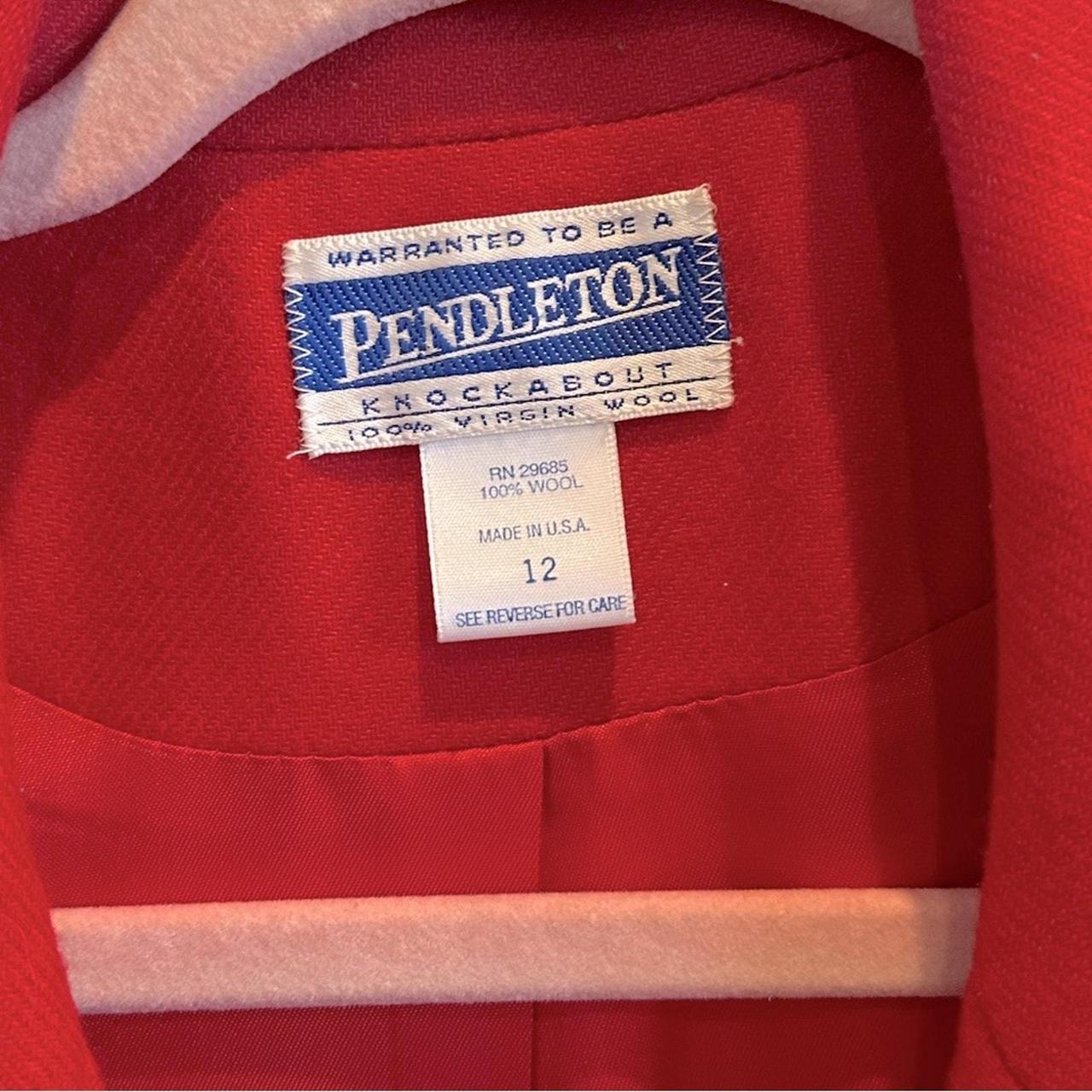 Pendleton Women's Jacket - Red - L – Pendleton VI… - image 6