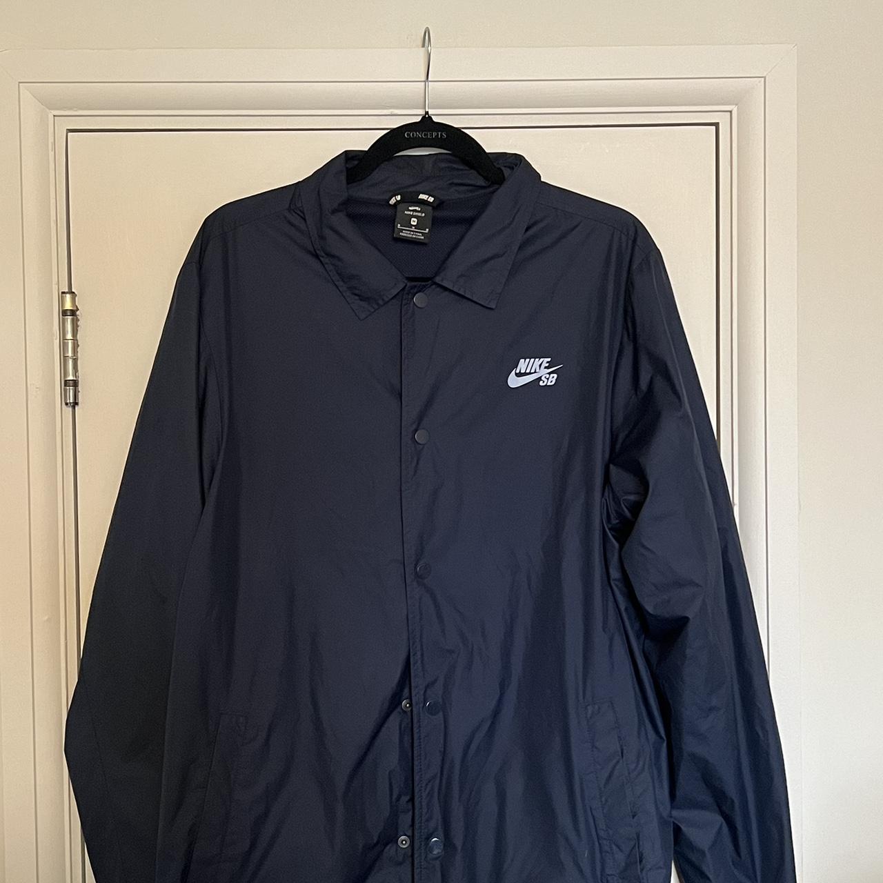 Nike sb coach jacket sales navy