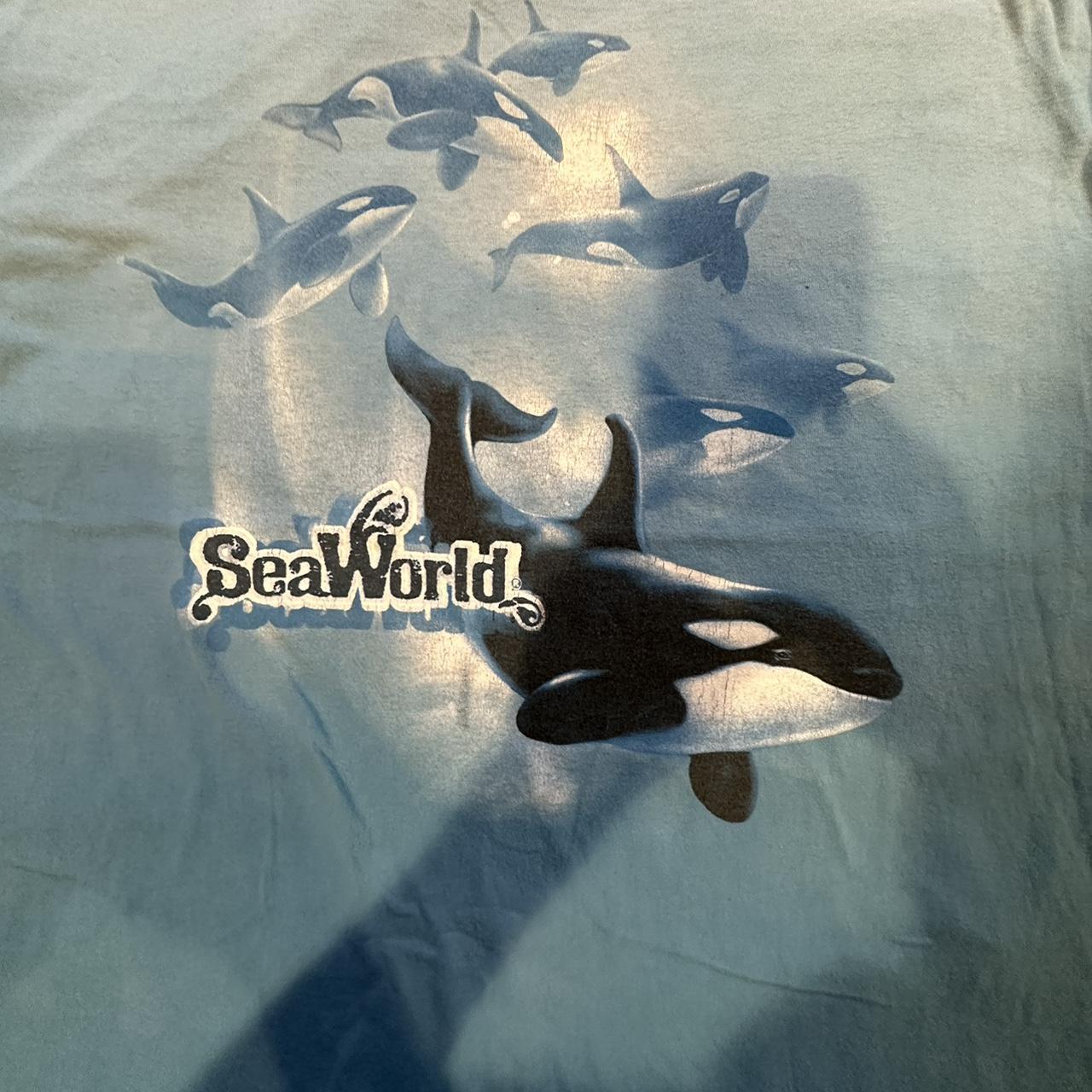 Sea World Killer Whale/ Orca vintage tee-shirt, this... - Depop