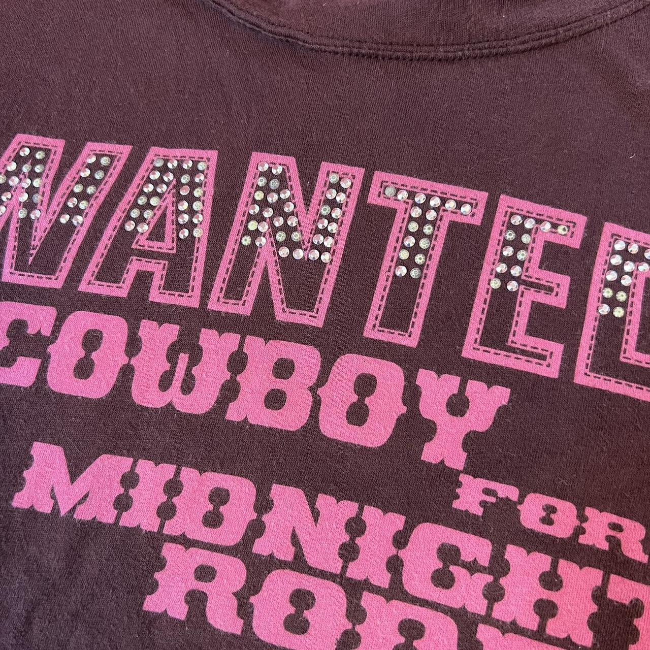 vintage forever 21 baby tee brown with hot pink... Depop