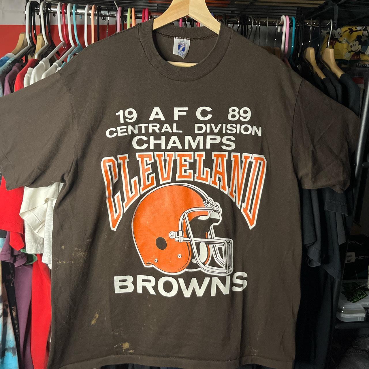 Vintage Cleveland Browns shirt Size Large Pit-to-Pit - Depop