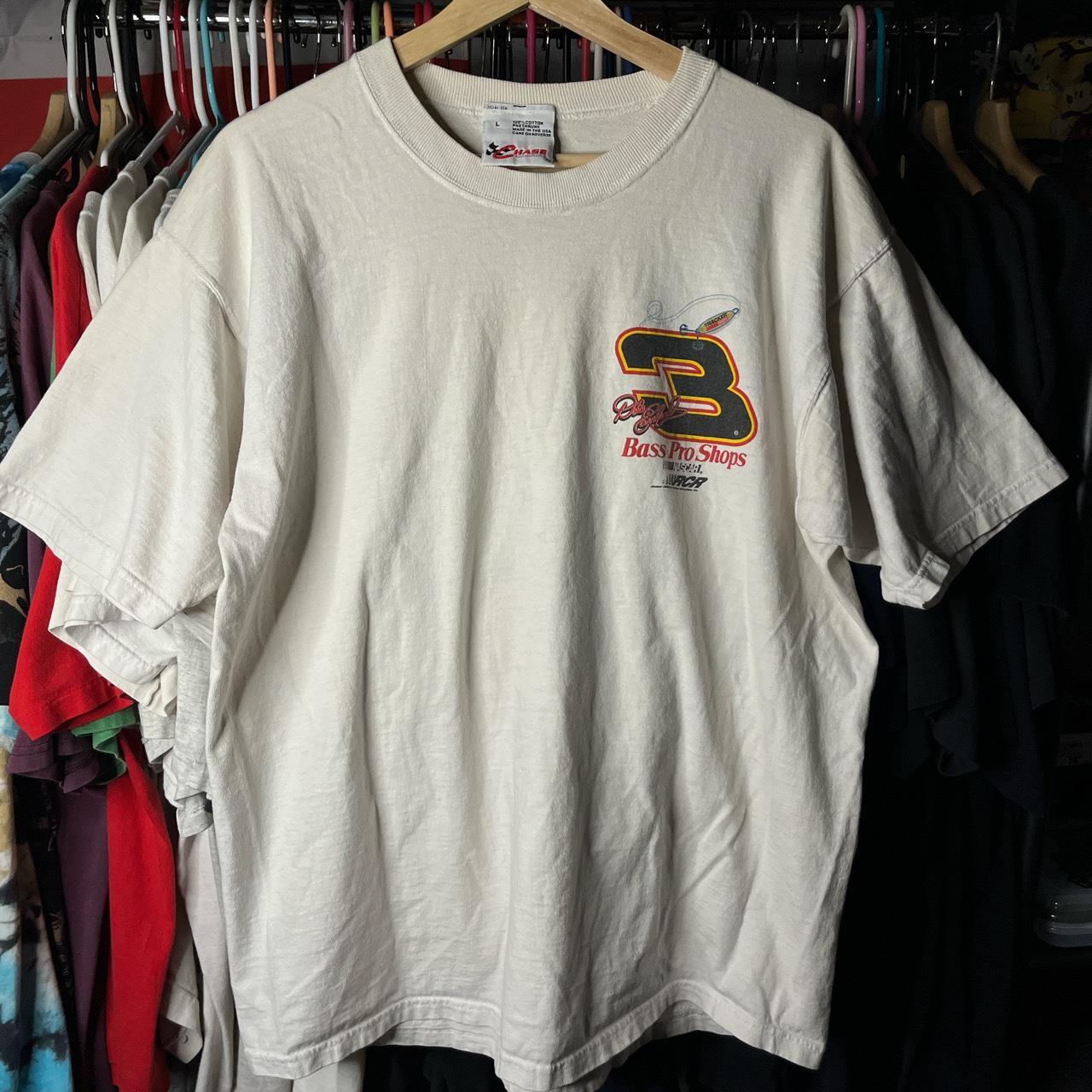 90s Dale Earnhardt Bass Pro Shops Nascar tee. Crazy... - Depop