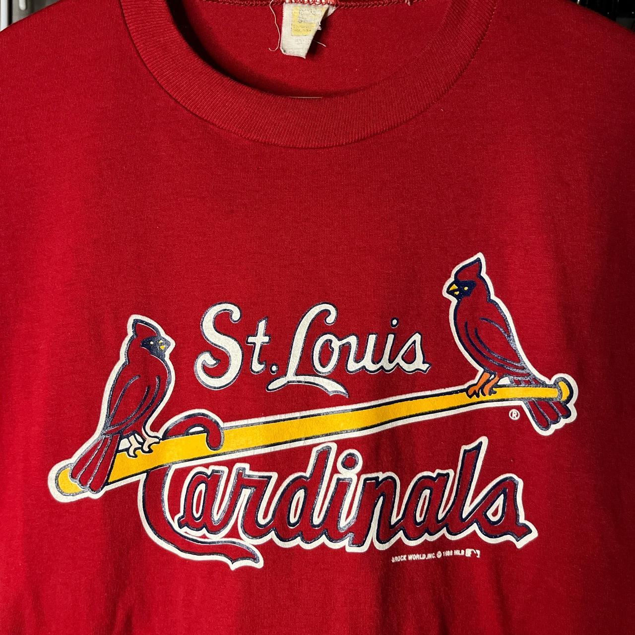 St. Louis Cardinals Vintage Tshirt XL two Birds on a - Depop