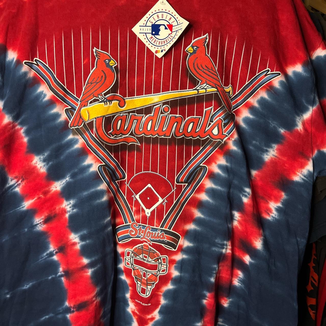 NWT Liquid Blue St. Louis Cardinals Tie Dye Shirt - - Depop