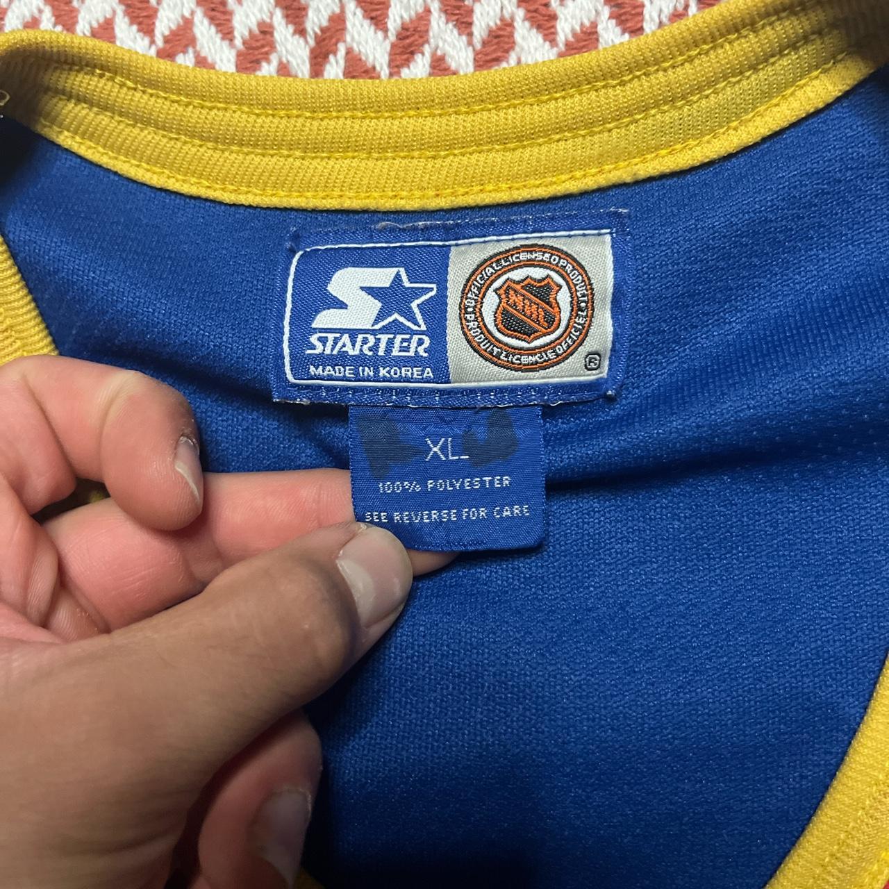 Vintage St Louis Blues Jersey XL Blue Multicolor 90s - Depop