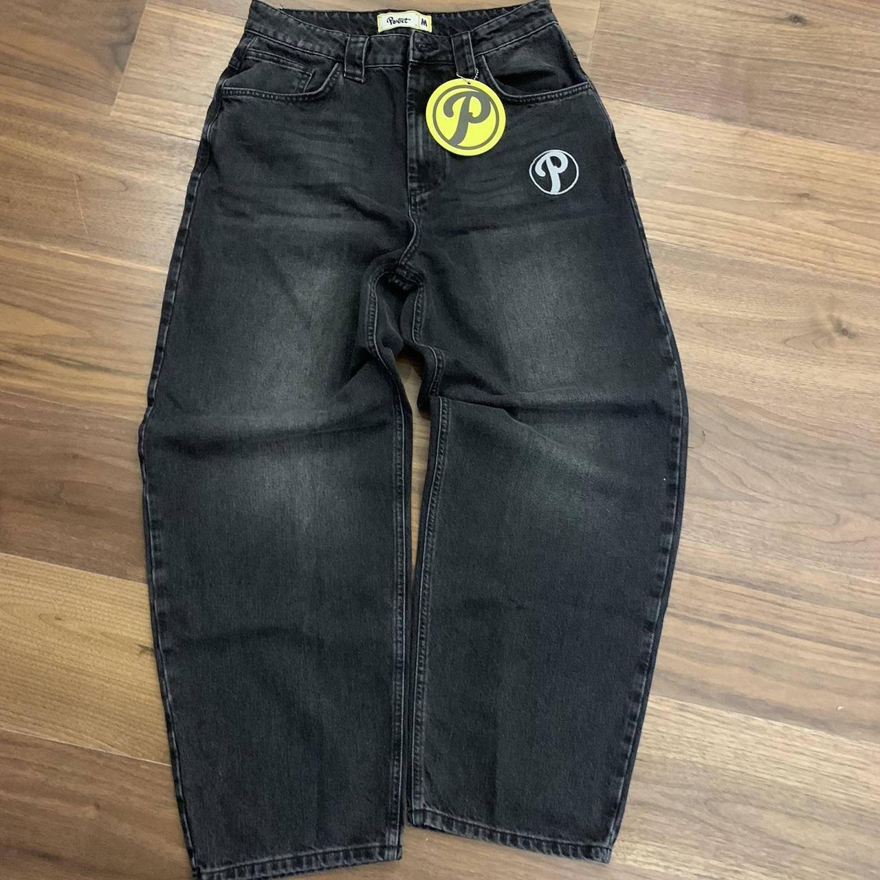 Protect LDN bonkers jeans Size M Message for... Depop