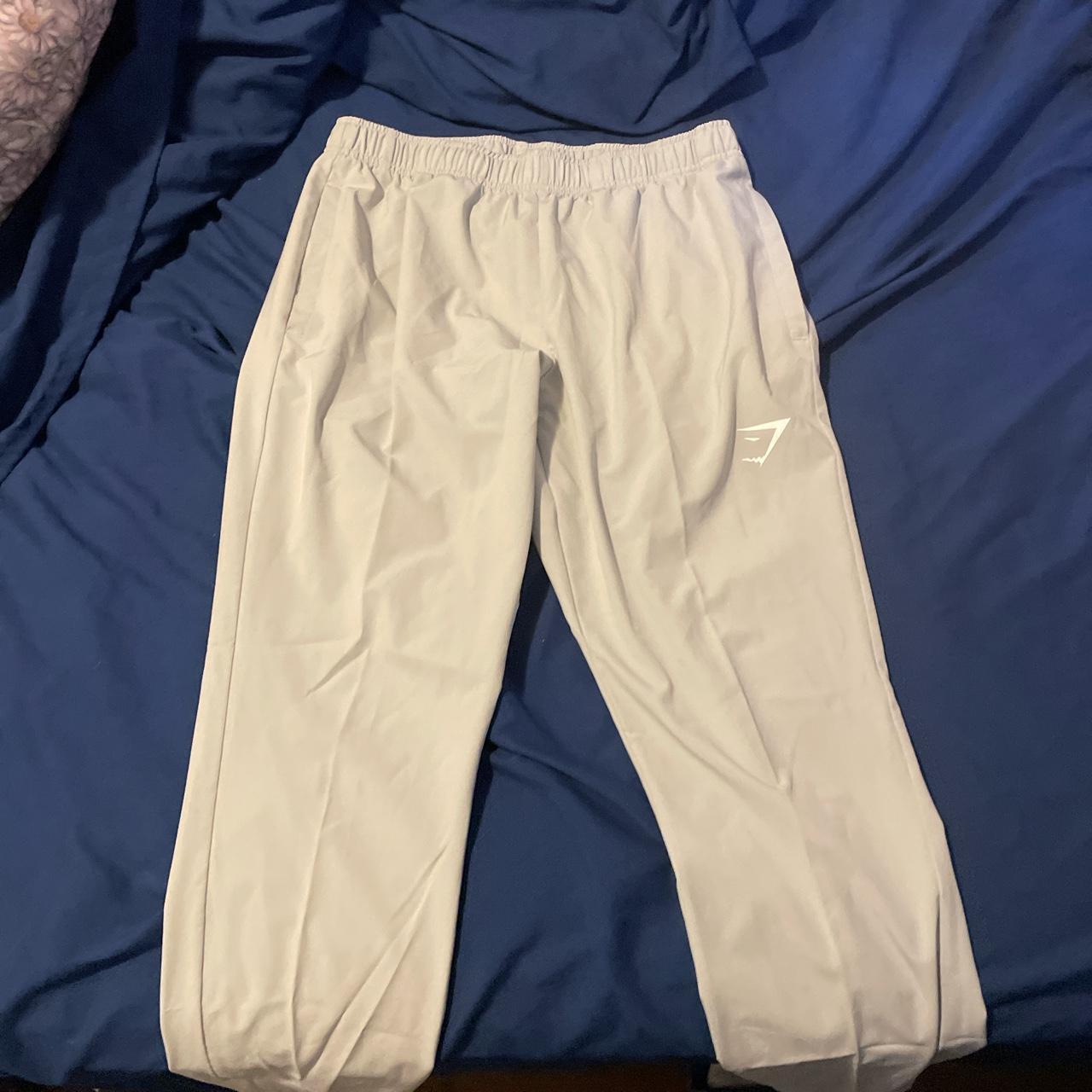 Gymshark Men's Grey Joggerstracksuits Depop