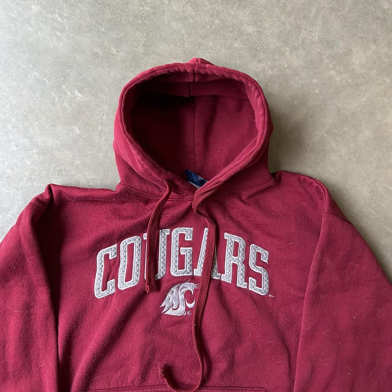 Washington State Cougars Heavyweight Hoodie Size... - Depop