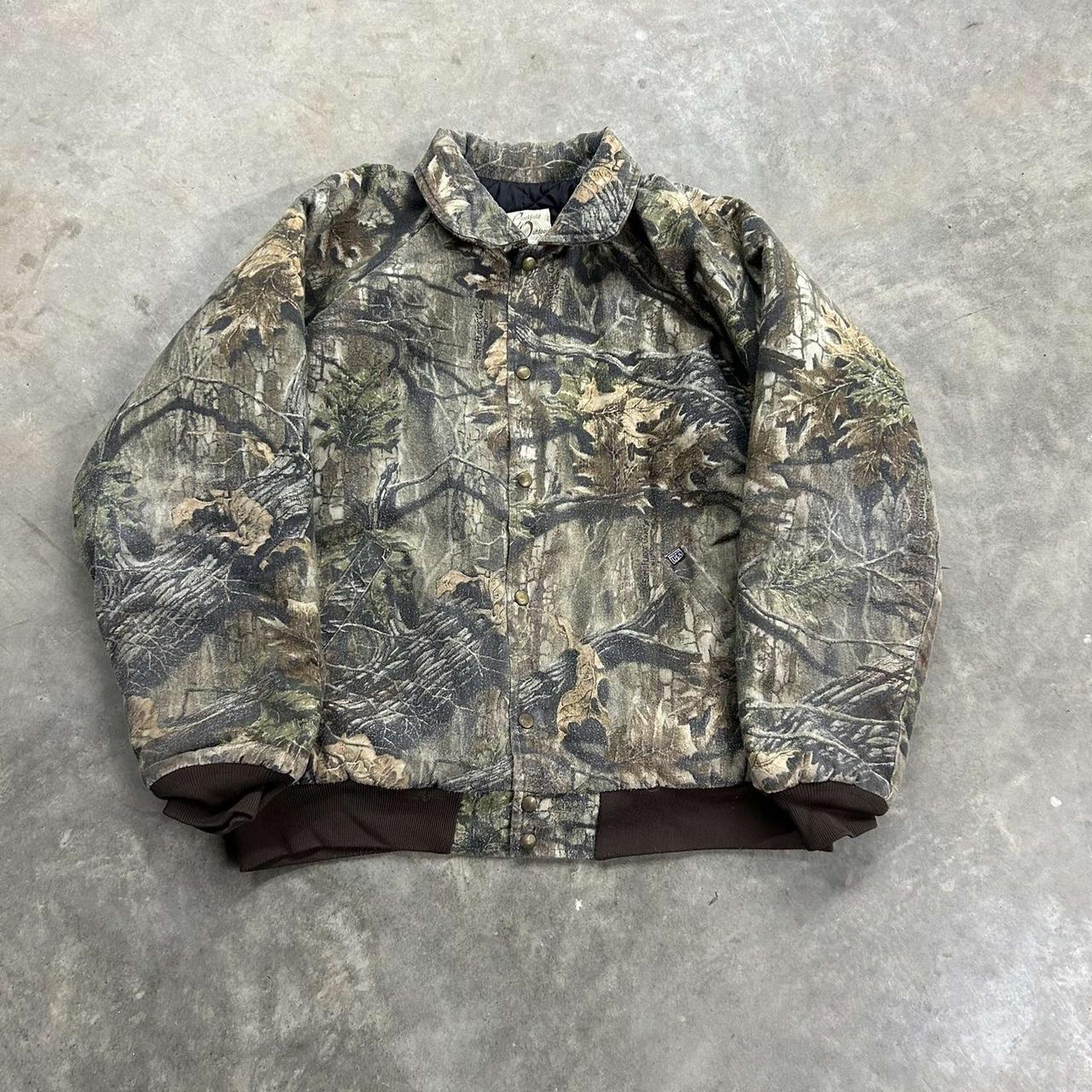 Vintage Camo Realtree Jacket Size XL 25 x 28 - Depop