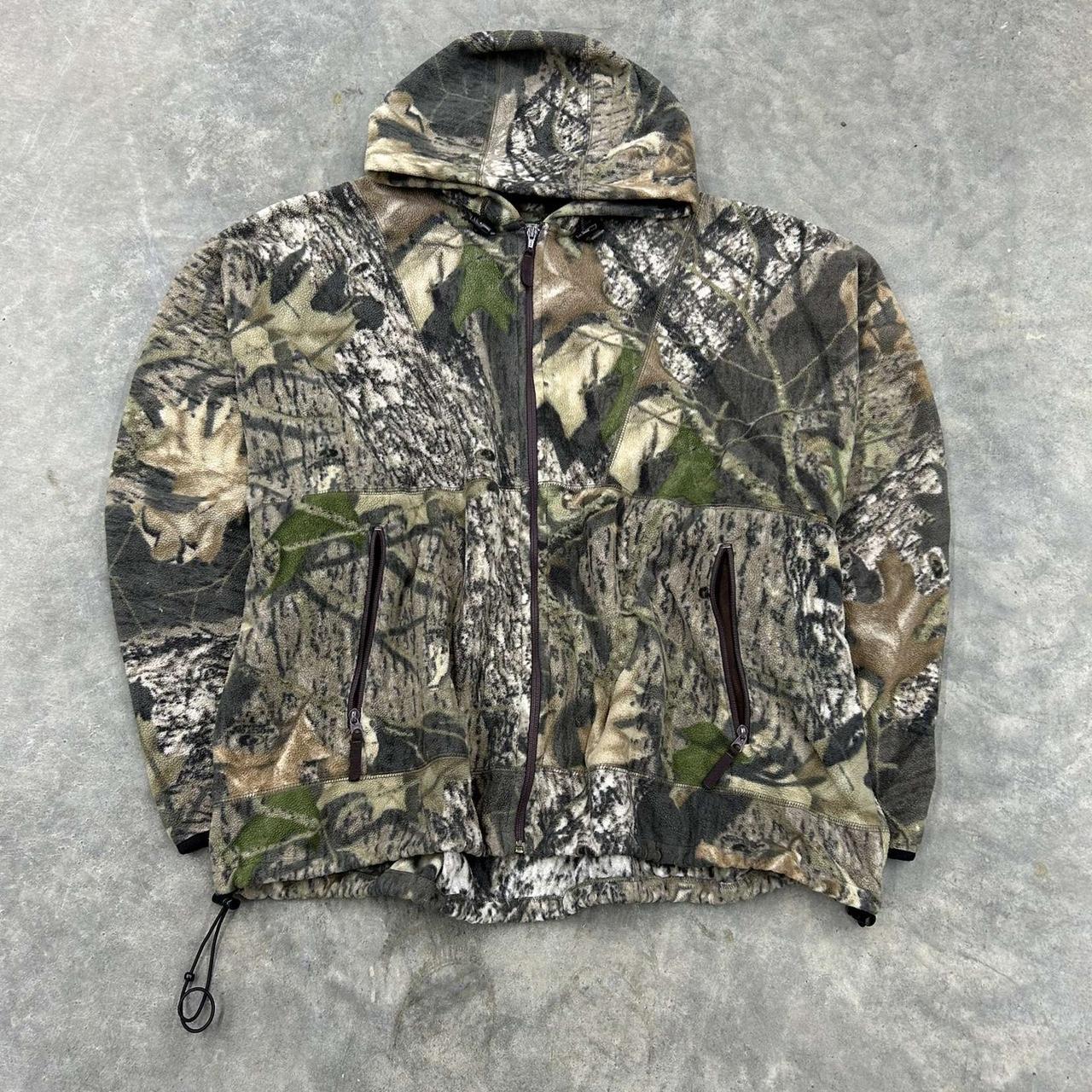 Realtree Oversized Fleece Jacket Size 2XL / 3X 31... - Depop