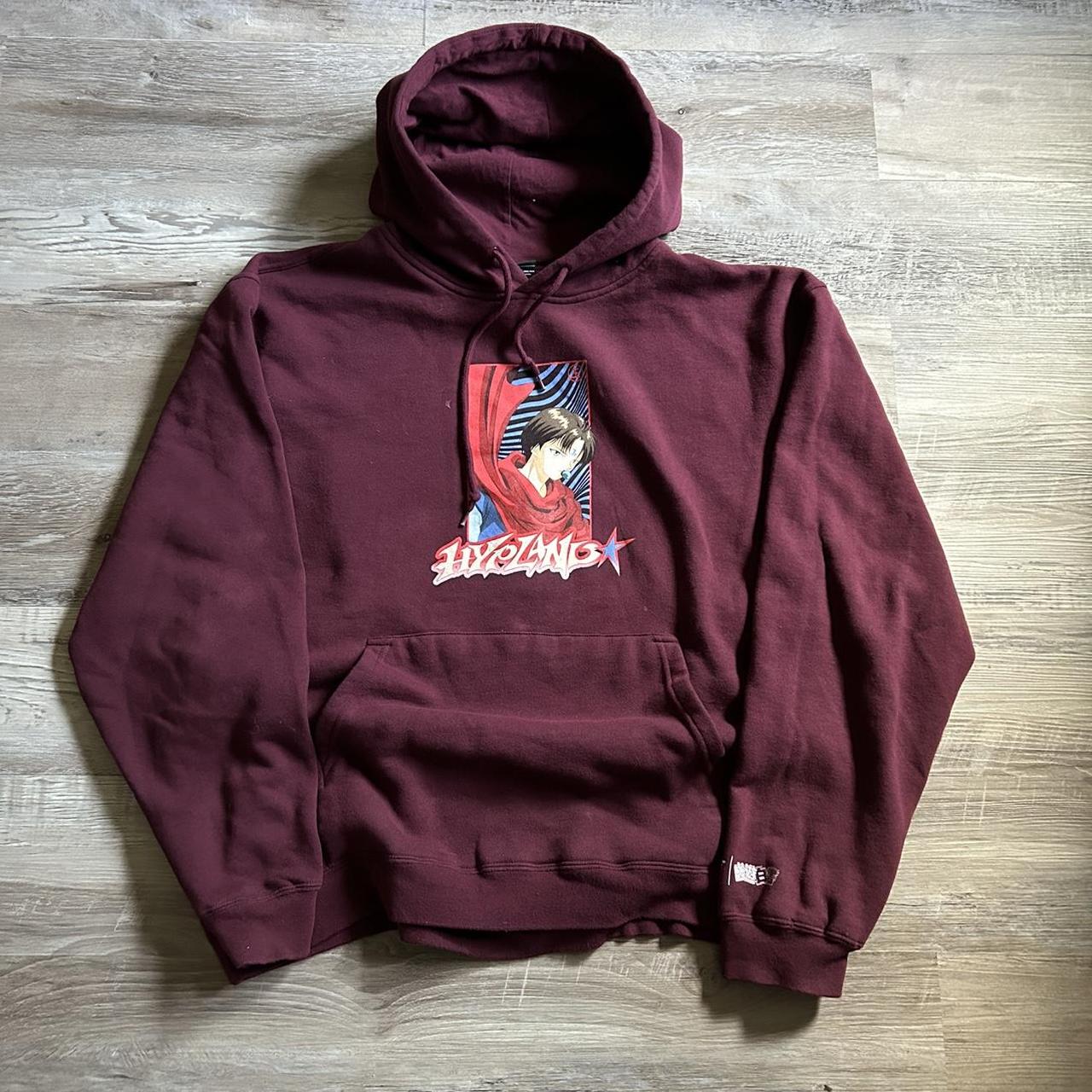 Y2K Hypland HookUps Style Hoodie Size XL 25 x 27.5 - Depop