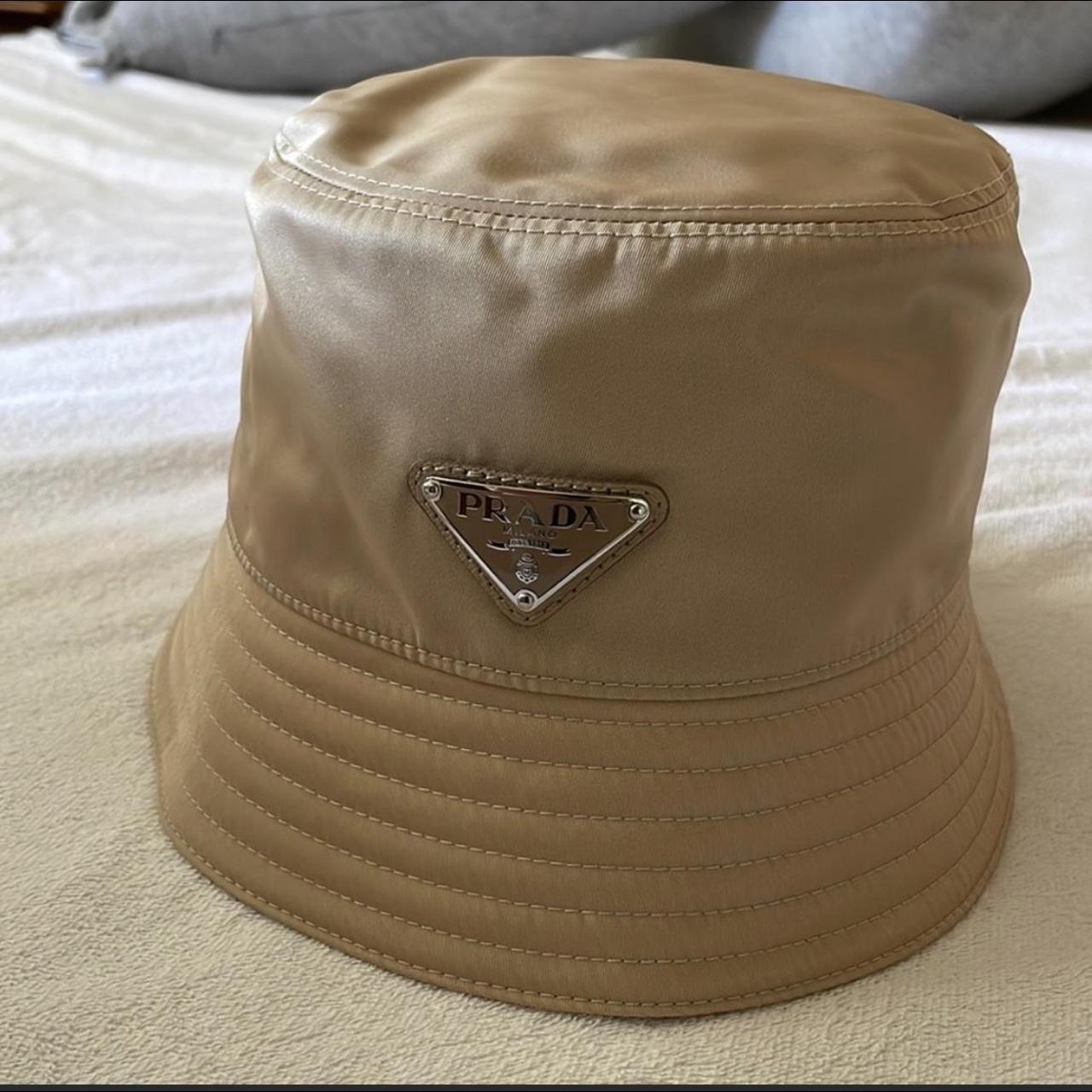 Prada bucket hat Brand new never worn Size one size - Depop
