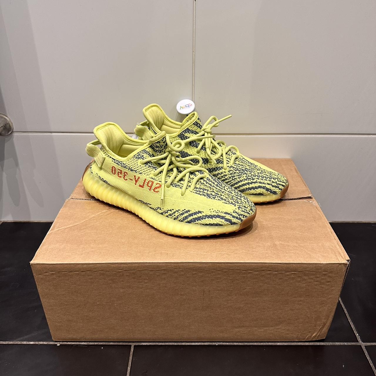 Yeezy boost 350 v2 Semi-Frozen Uk Mint Depop
