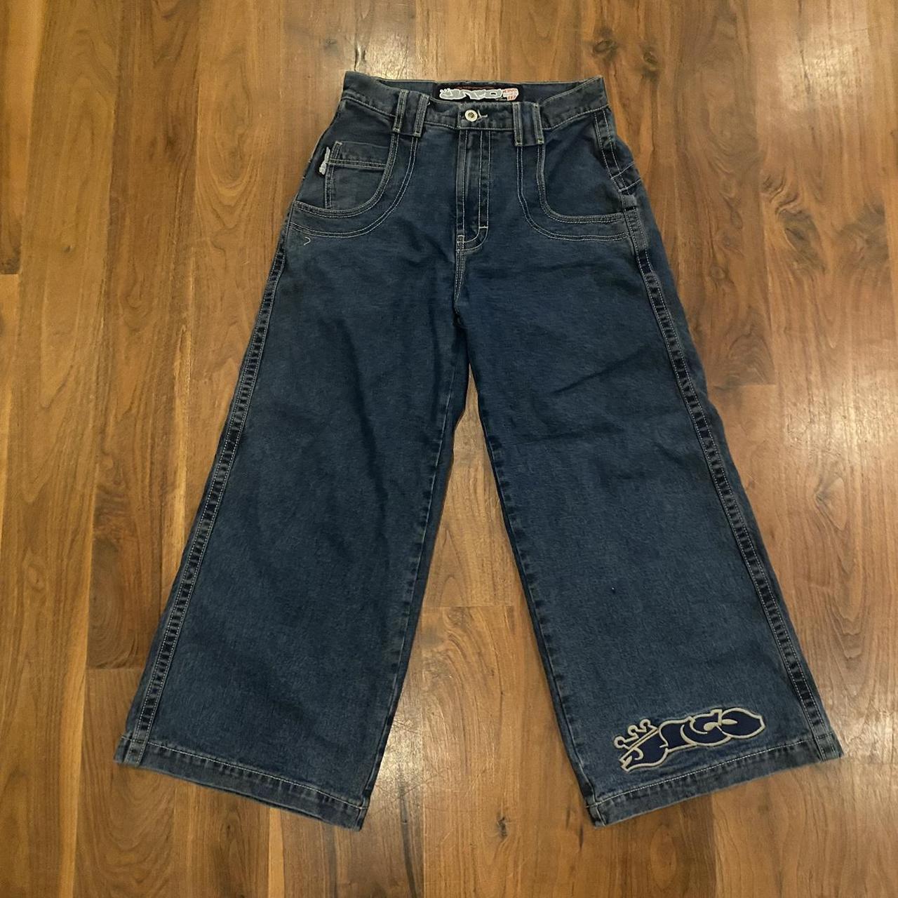 Super sick panther JNCO jeans. Perfect condition... - Depop