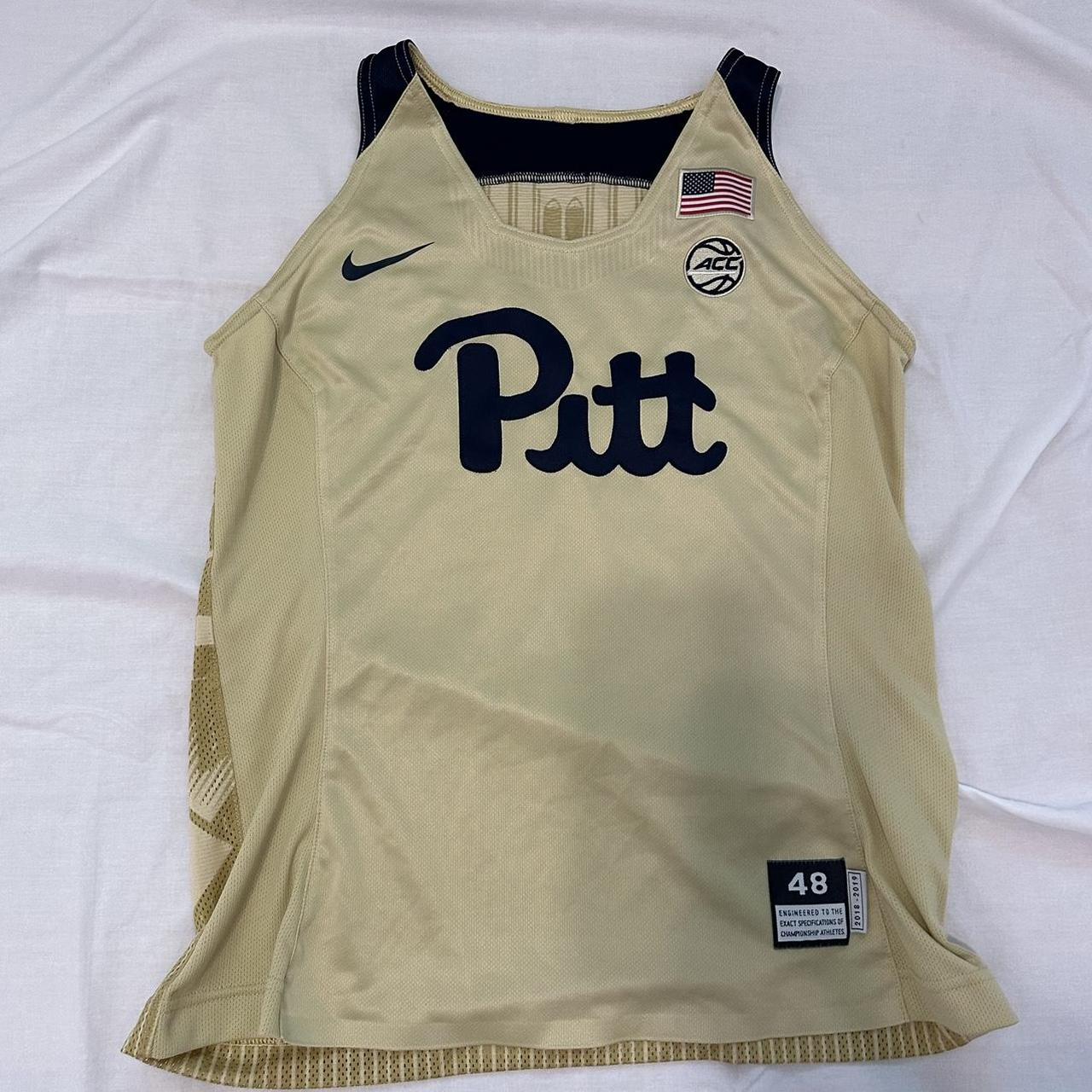 pitt vintage basketball jersey size n a would fit. Depop