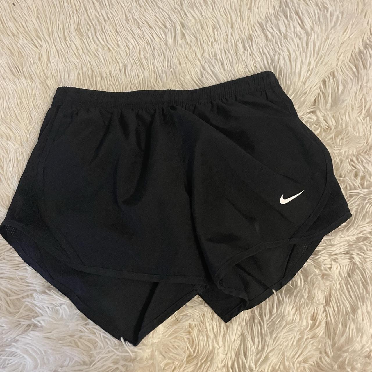womens nike black shorts