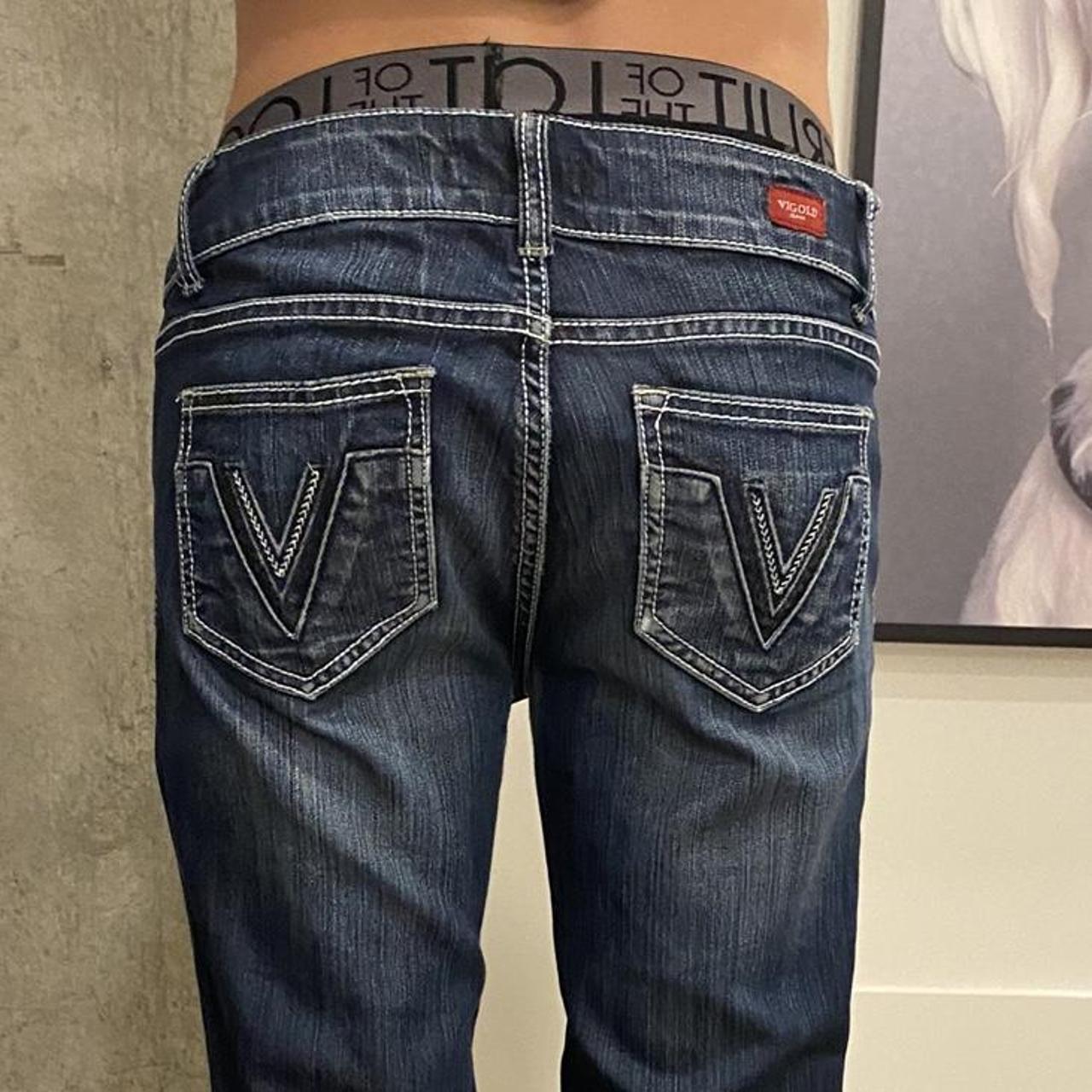 2000s low rise vigold jeans size... Depop