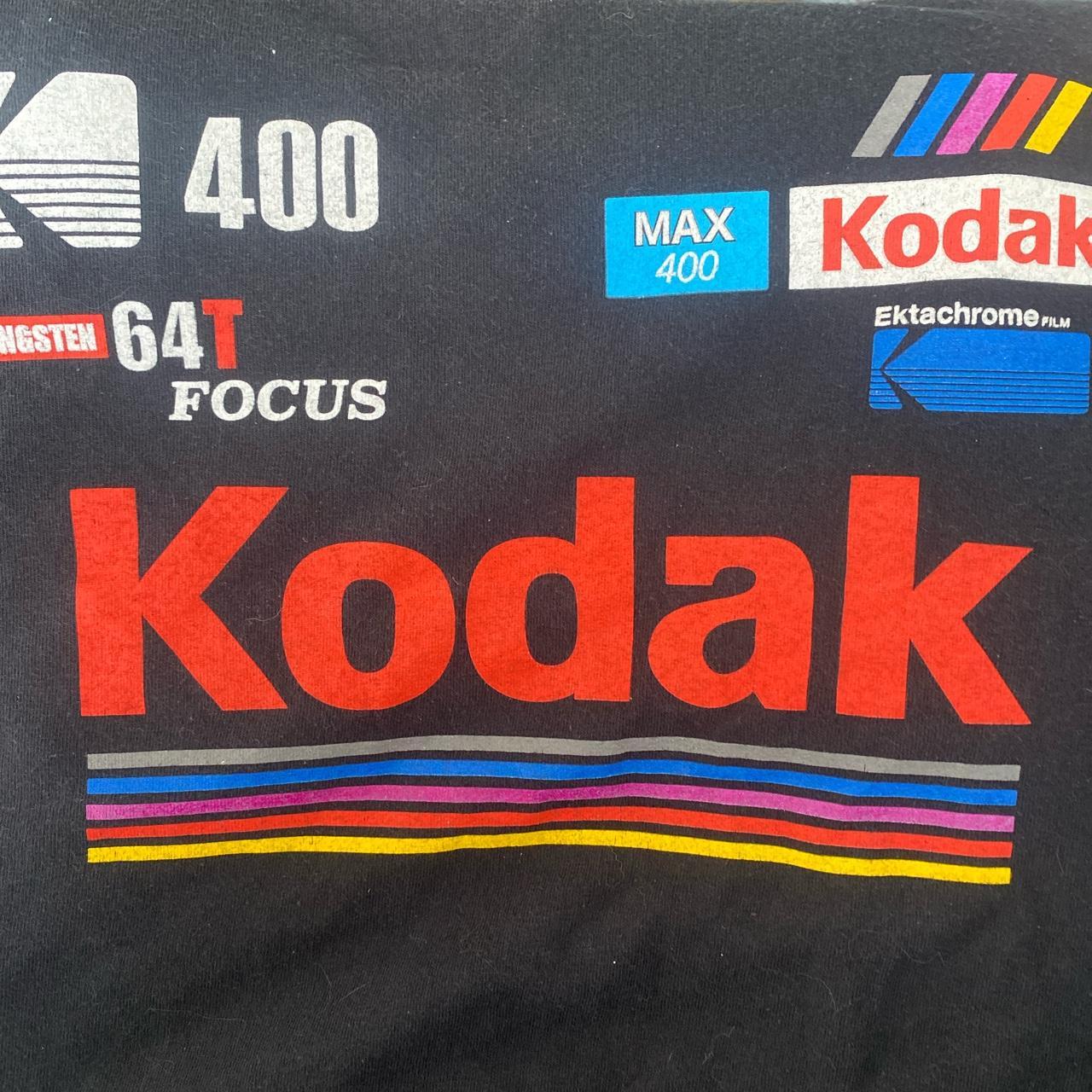 Kodak Men's Red and Black T-shirt (2)