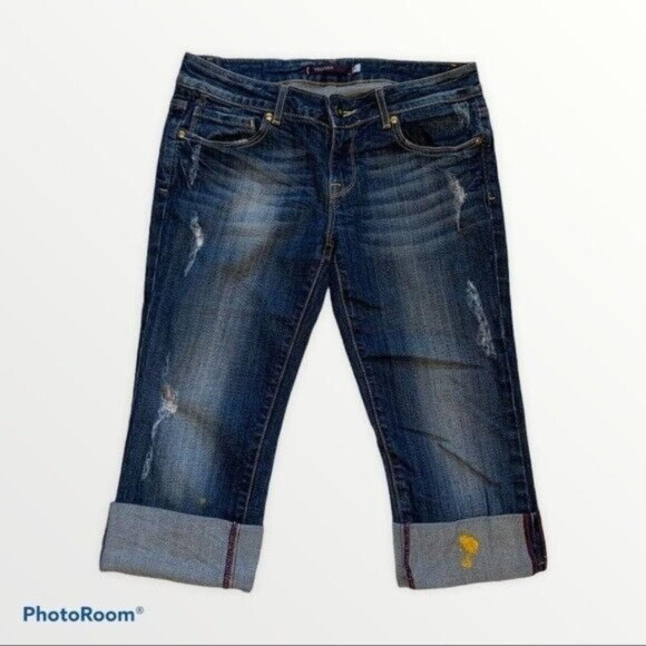 Vigoss Men's Blue and Navy Jeans Depop