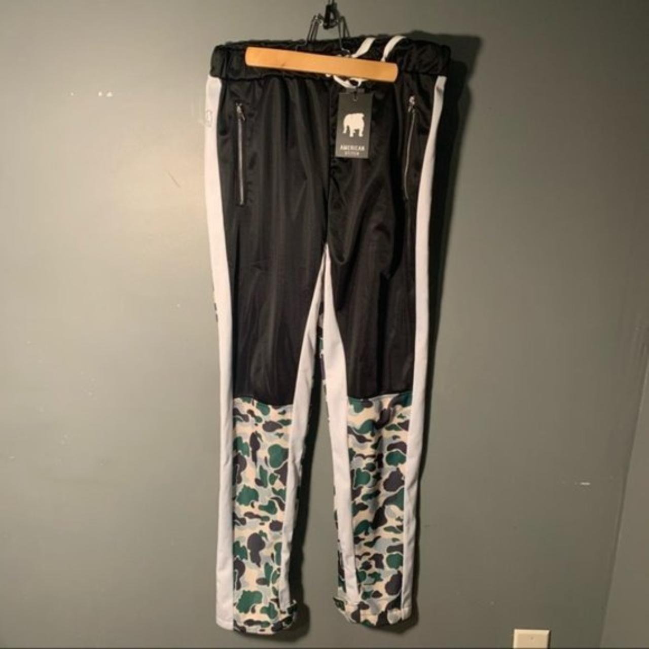 Stitch zipper hot sale jogger pants