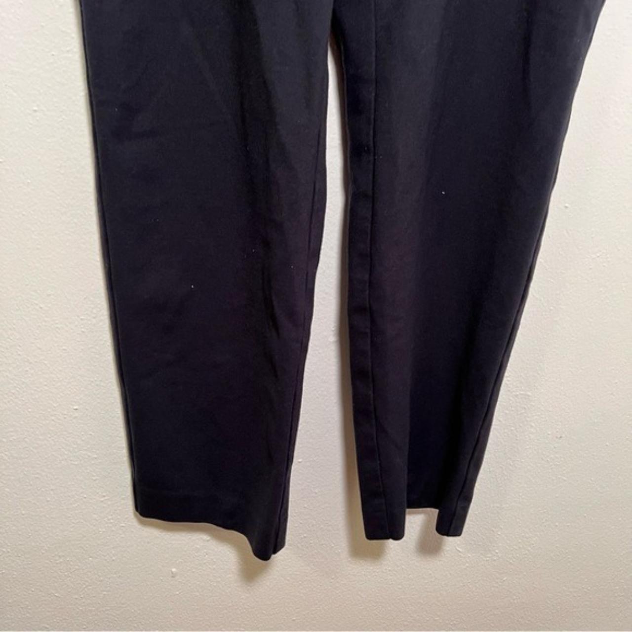 J. Jill Ponte Leggings Black Slim Leg Trouser Pants - Depop