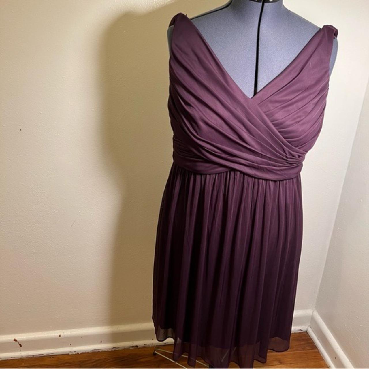 David's bridal clearance short bridesmaid dress