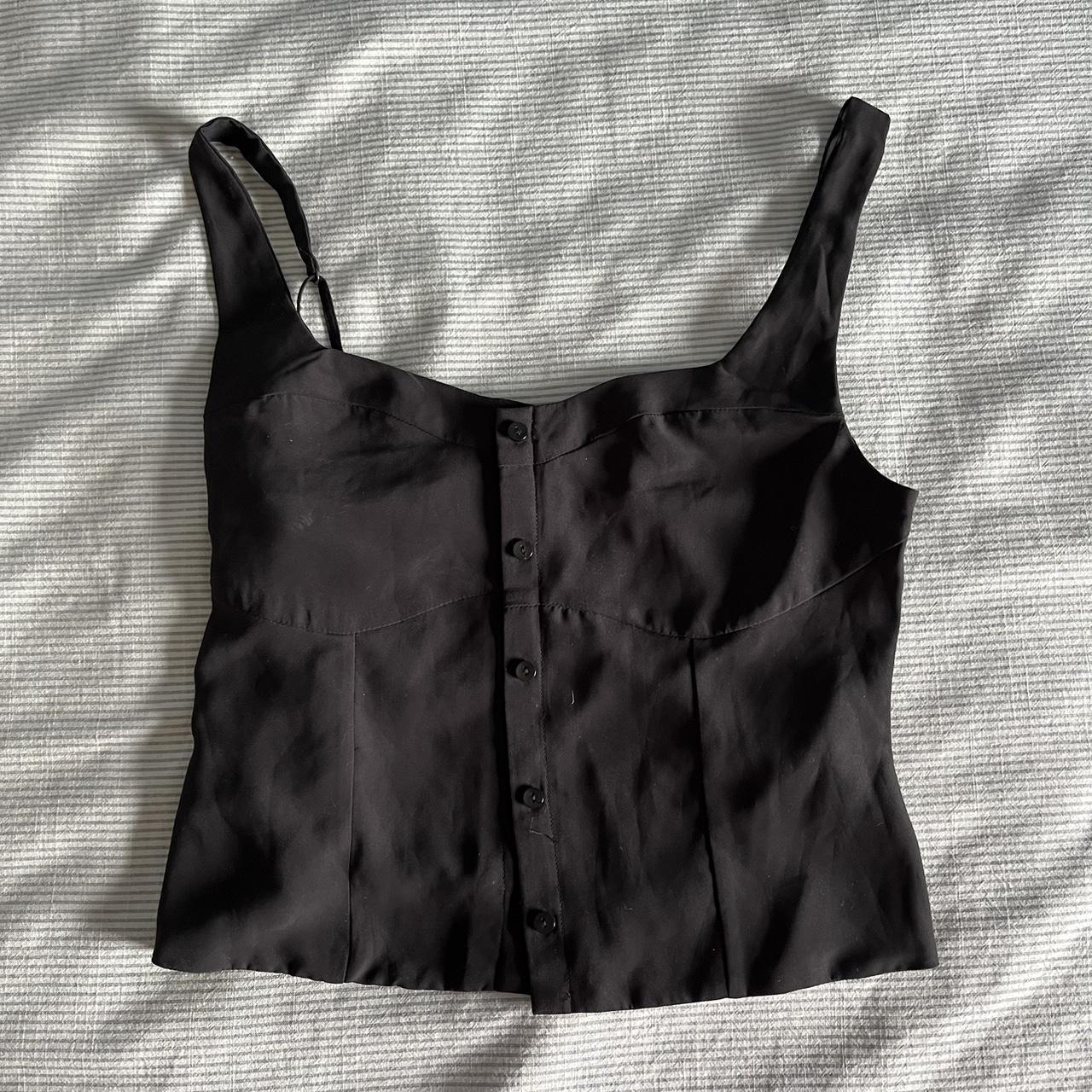 Abercrombie Button Up Tank ️ Button up tank top with Depop