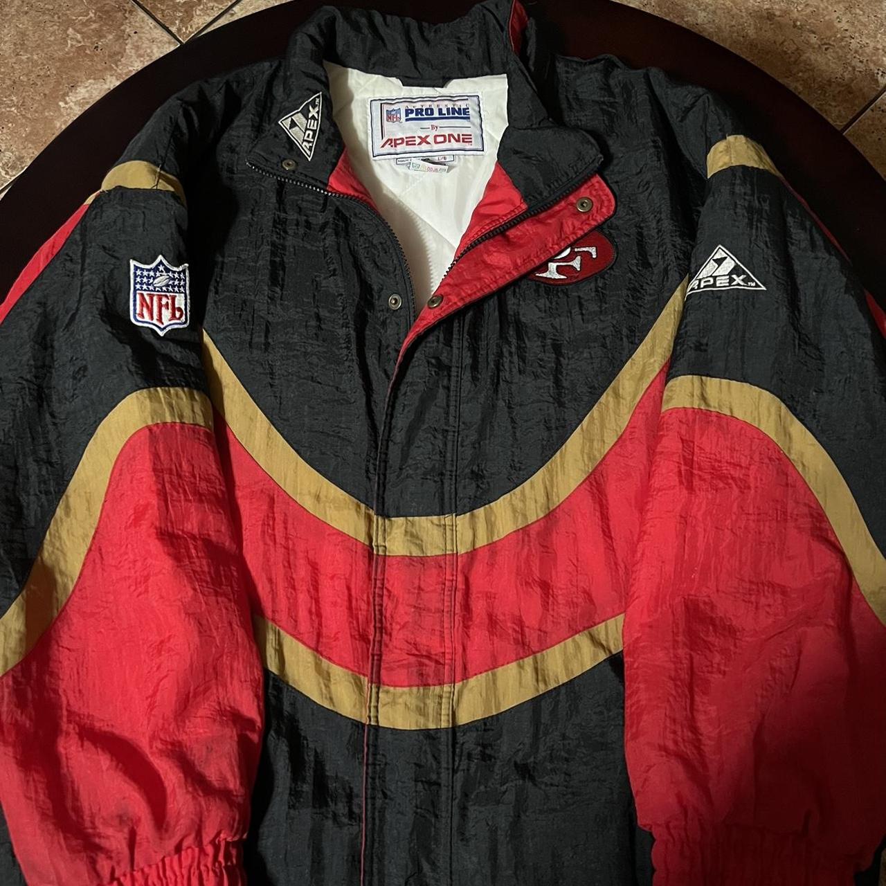 Vintage 90's San Francisco 49ers Windbreaker Jacket - Depop