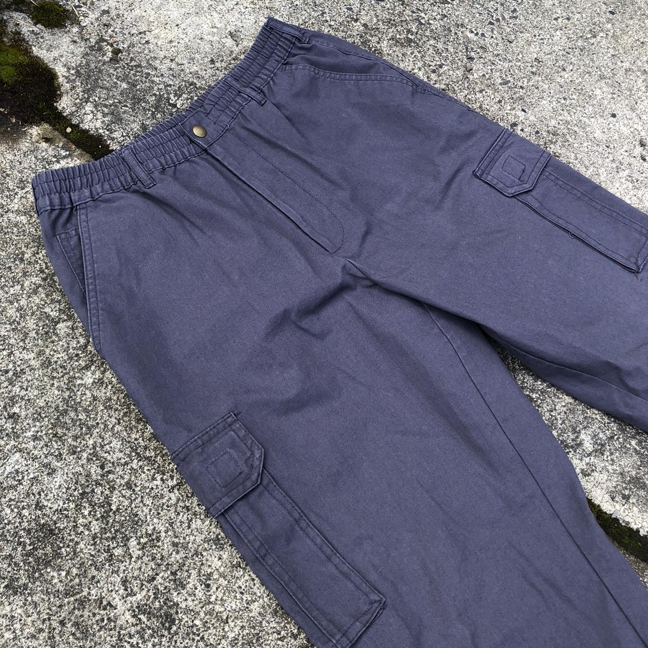 Casual Joe straight leg cargo pants by Haband.... Depop