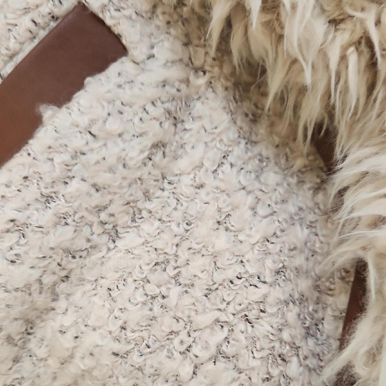 Source Unknown Women's Jacket - Cream/Brown - S –… - image 4