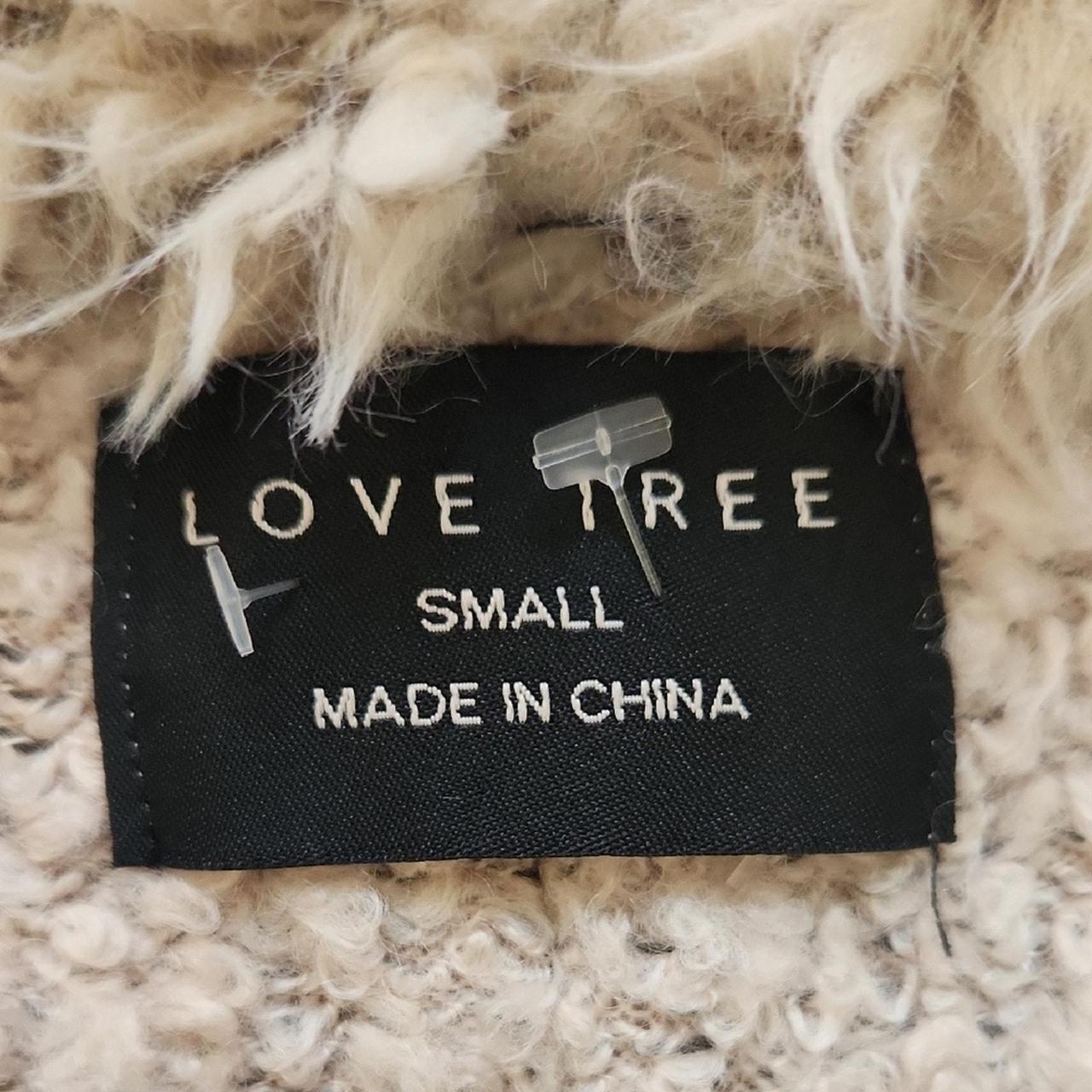 Source Unknown Women's Jacket - Cream/Brown - S –… - image 2