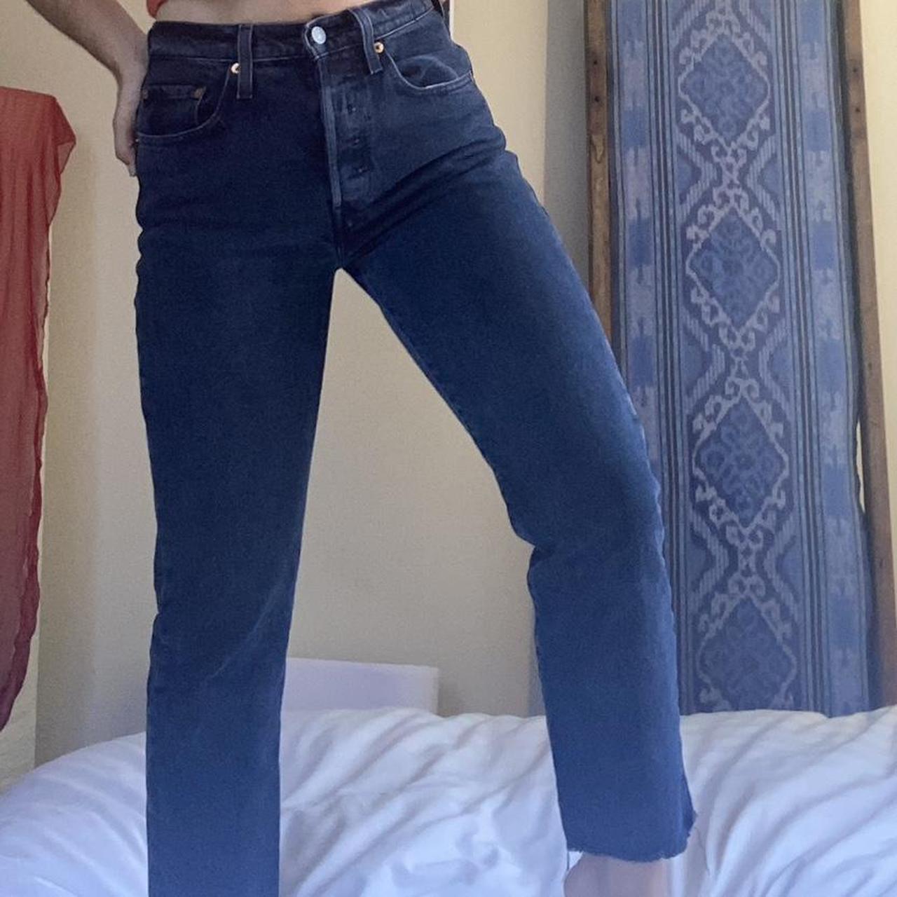 ️‍🔥Rare washed out navy 501s Levi’s ️‍🔥 Such a good... - Depop