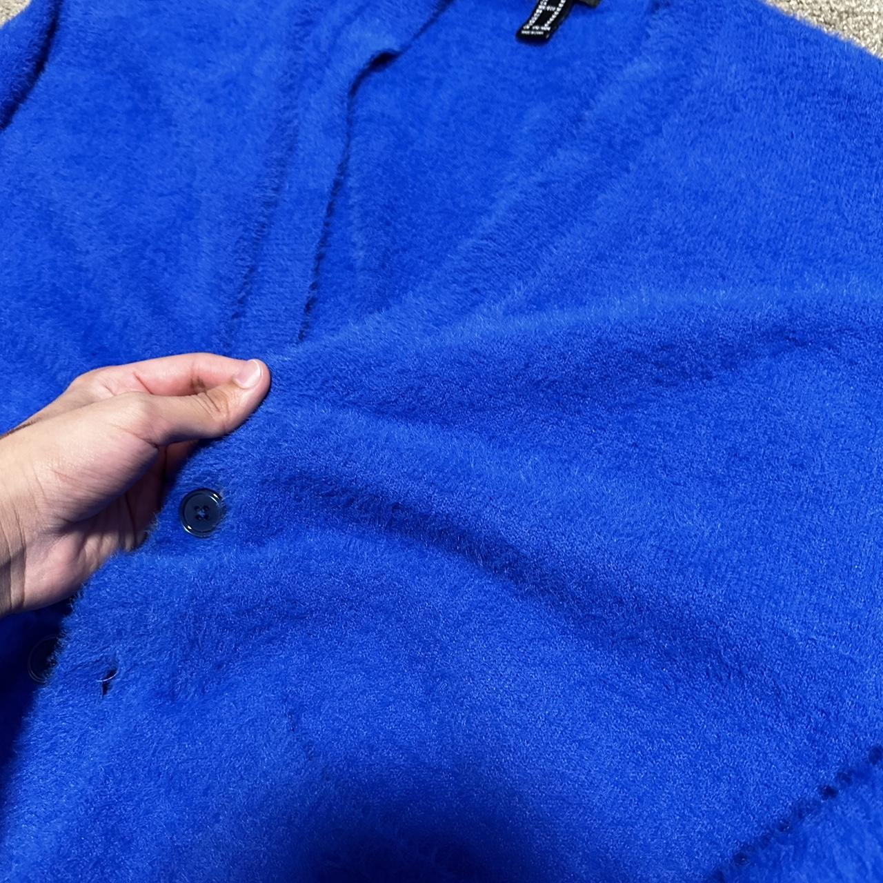 Forever 21 Men's Blue Cardigan Depop
