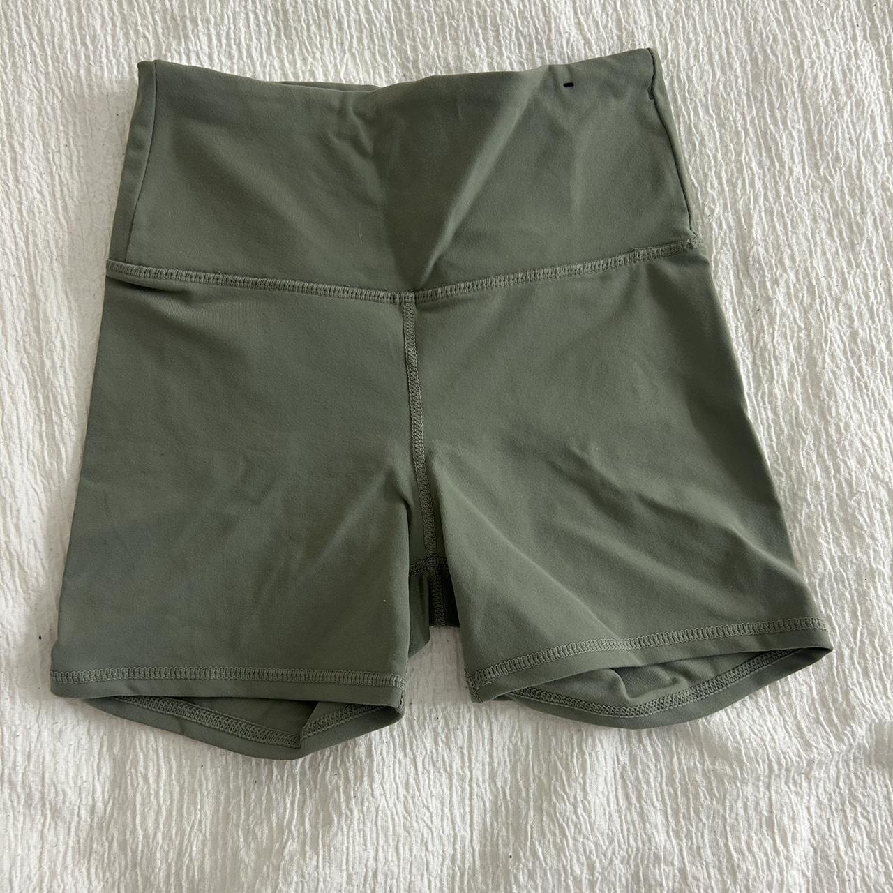 COTTON ON// bike shorts green size xs never worn x Depop