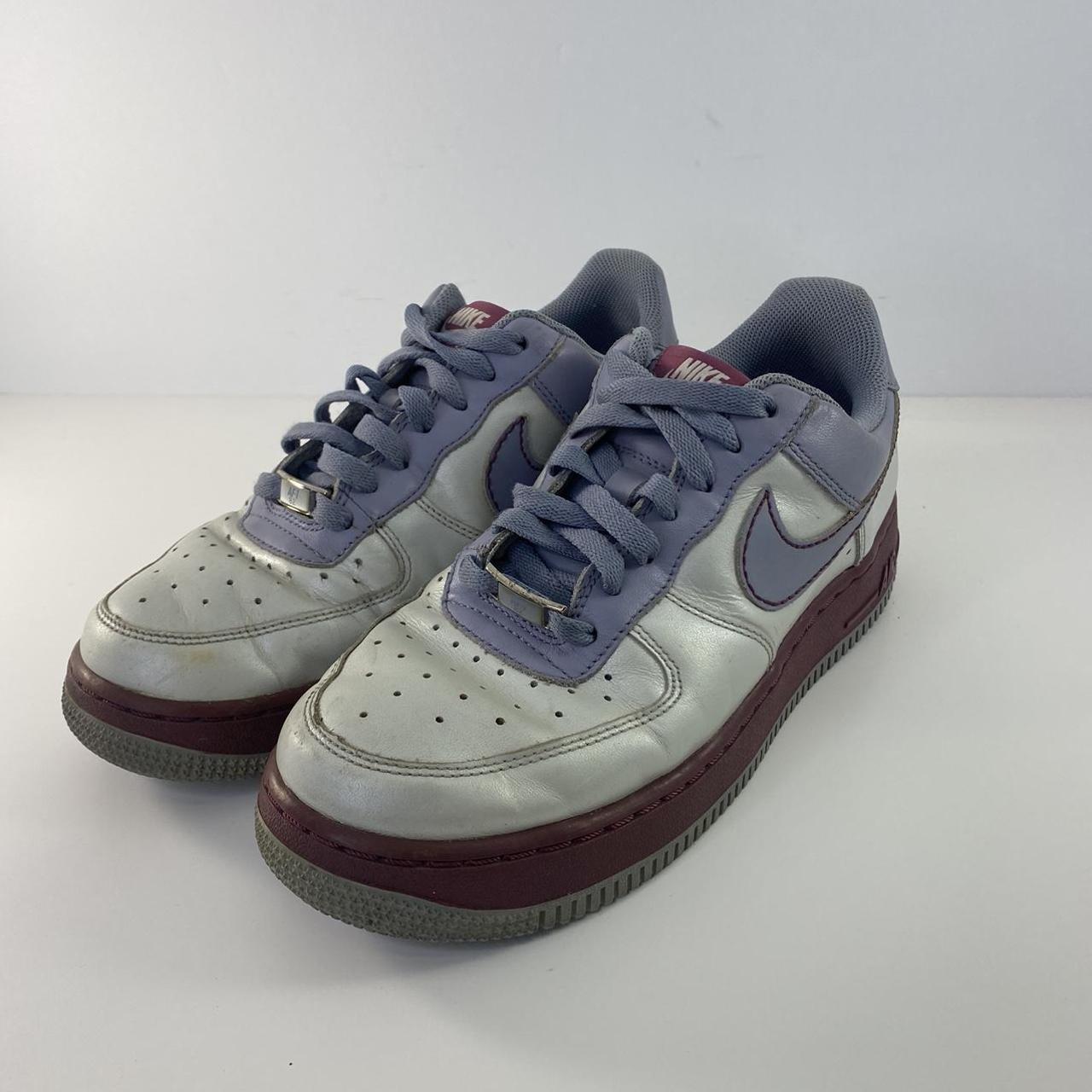 Nike Air Force 1 XXV AF-1 '82 Pebble Grey & Red/Maroon 315115-002 Size 8.5
