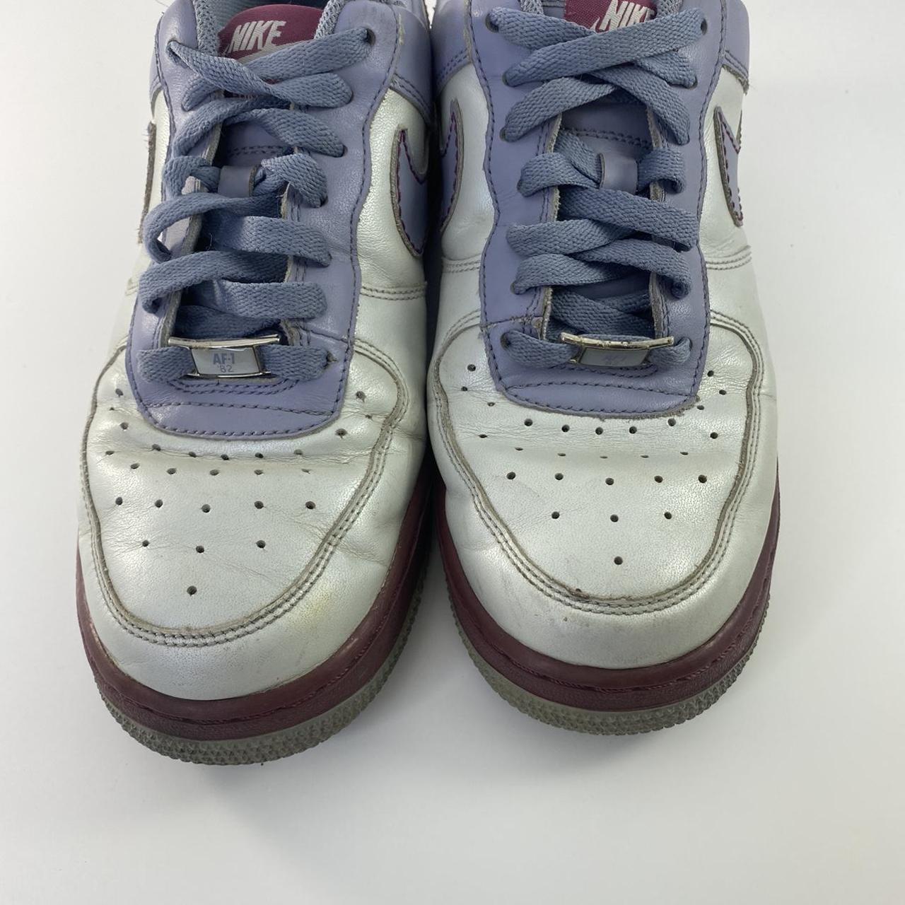 Nike Air Force 1 XXV AF-1 '82 Pebble Grey & Red/Maroon 315115-002 Size 8.5