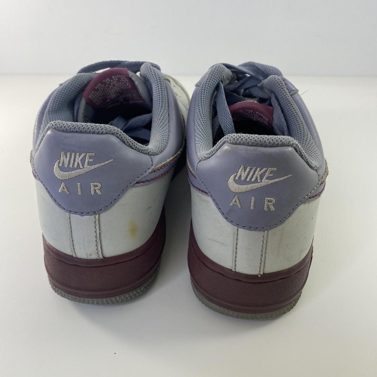 Nike Air Force 1 XXV AF-1 '82 Pebble Grey & Red/Maroon 315115-002 Size 8.5