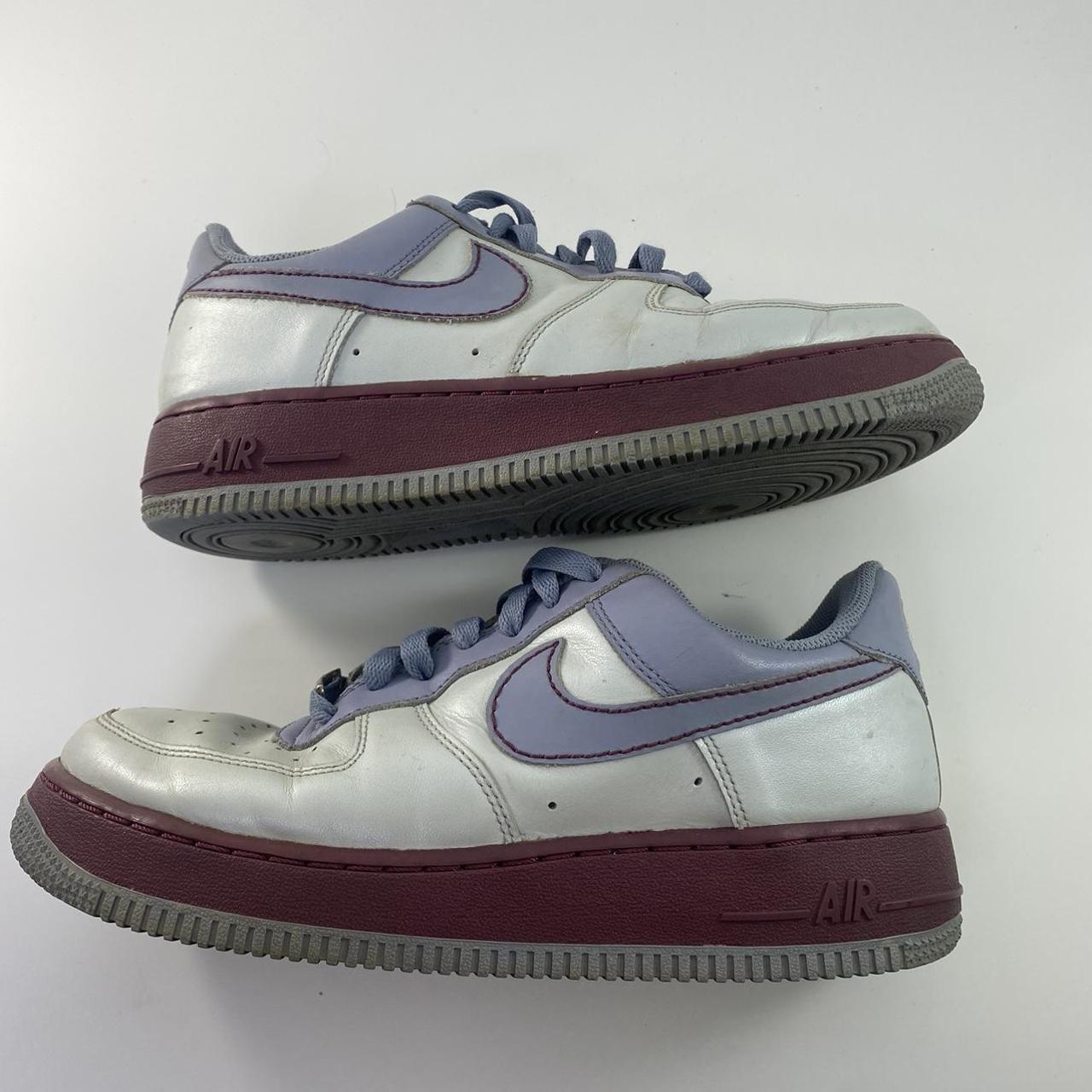 Nike Air Force 1 XXV AF-1 '82 Pebble Grey & Red/Maroon 315115-002 Size 8.5