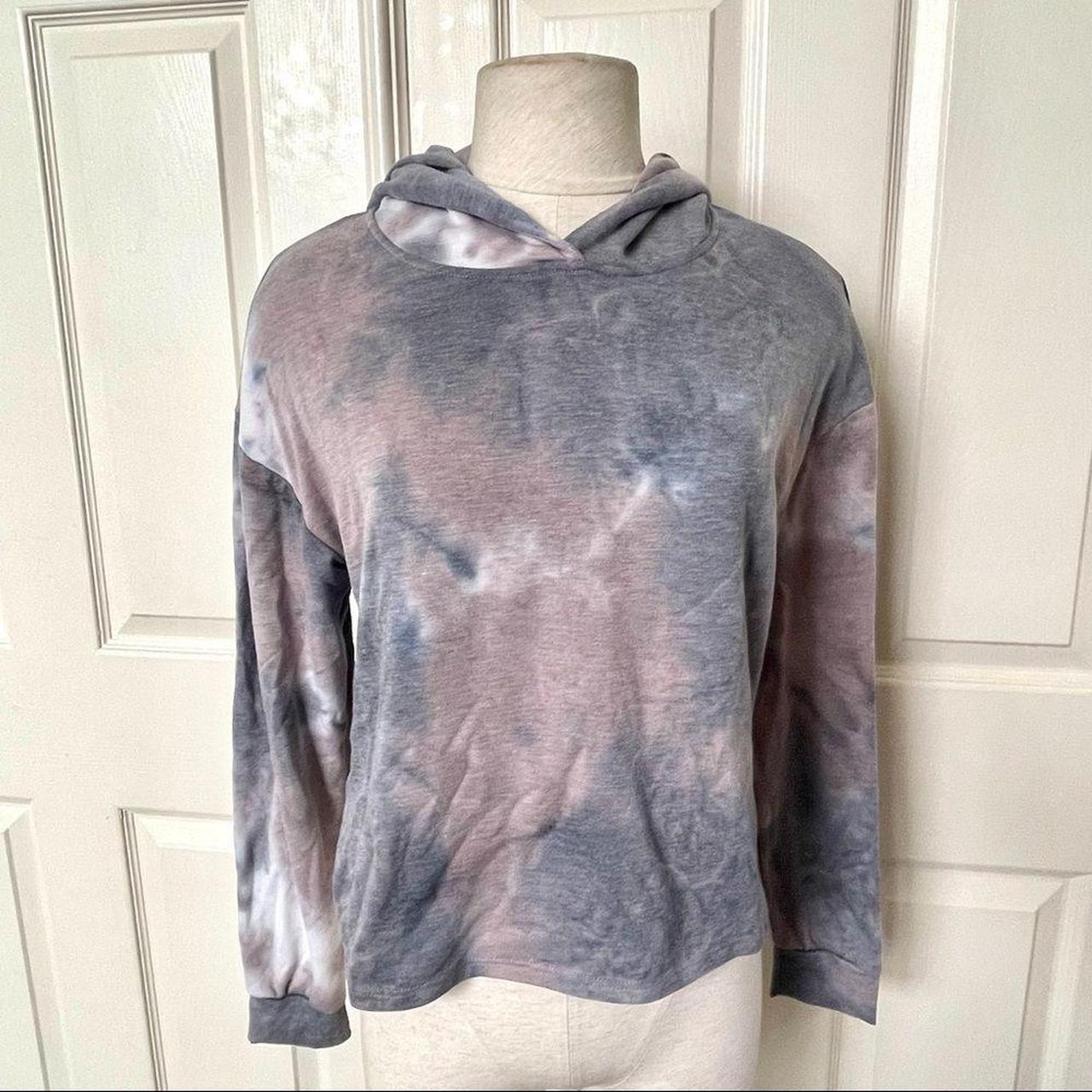 Rokoko Tie dyed Hooded Pullover Long... - Depop