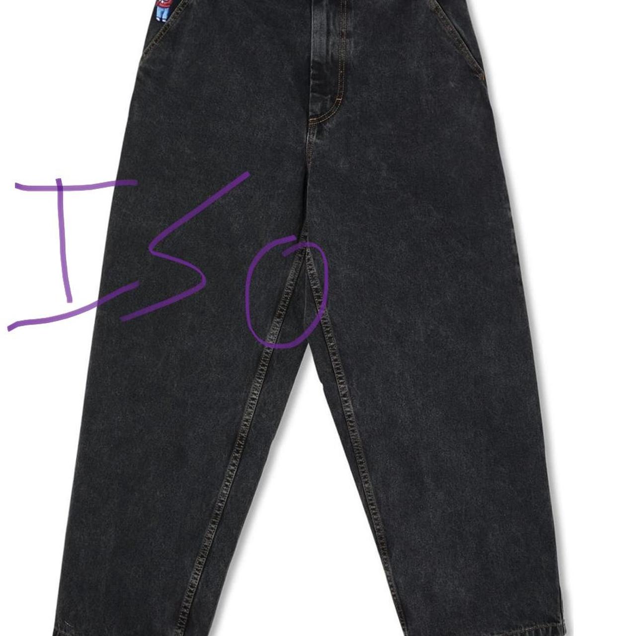 JNCO Men's Black Jeans Depop