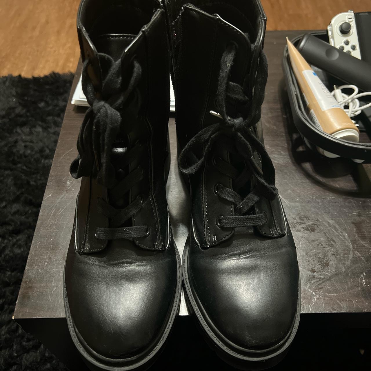 Size 11 combat boots boots size11 combatboots Depop