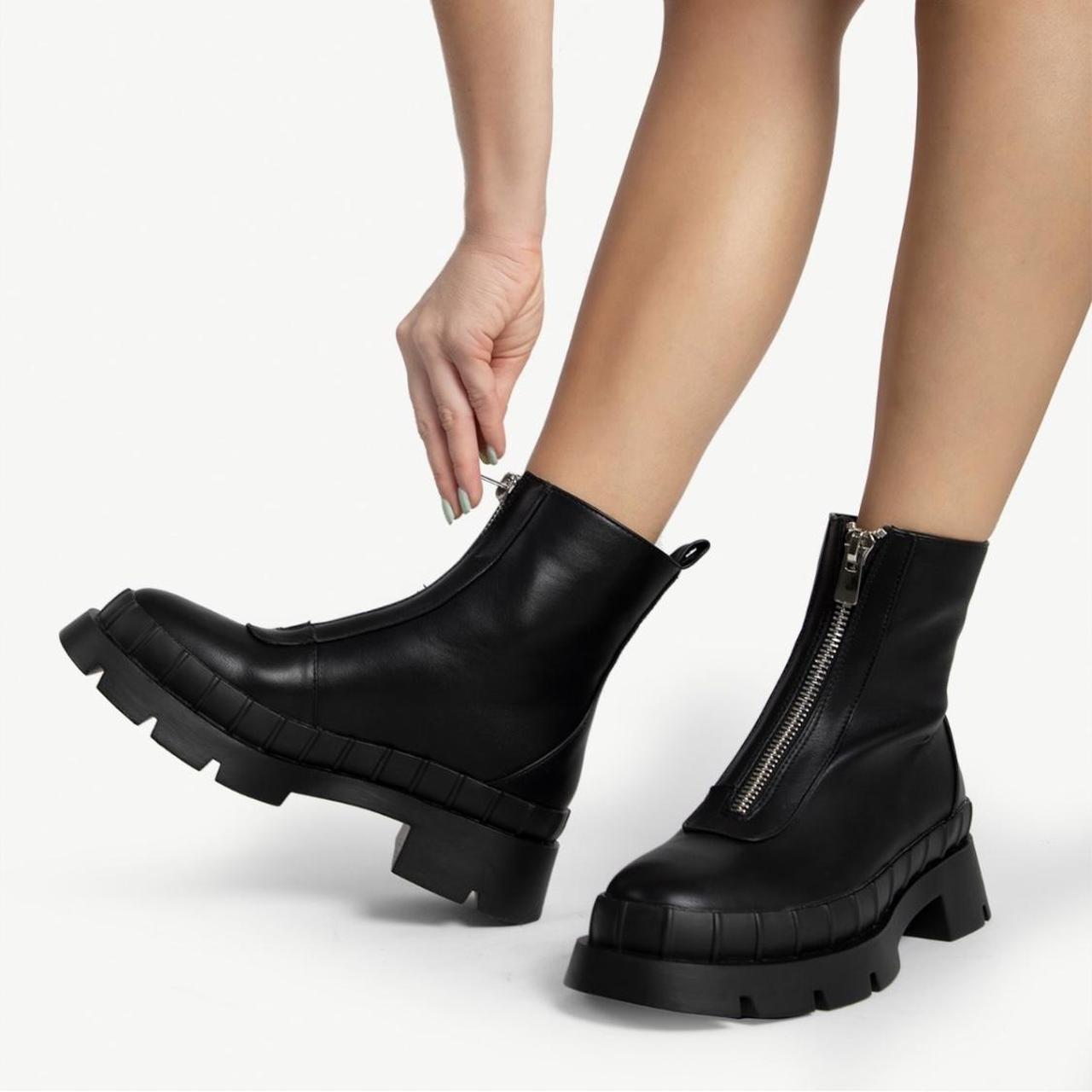 blue betsey johnson boots