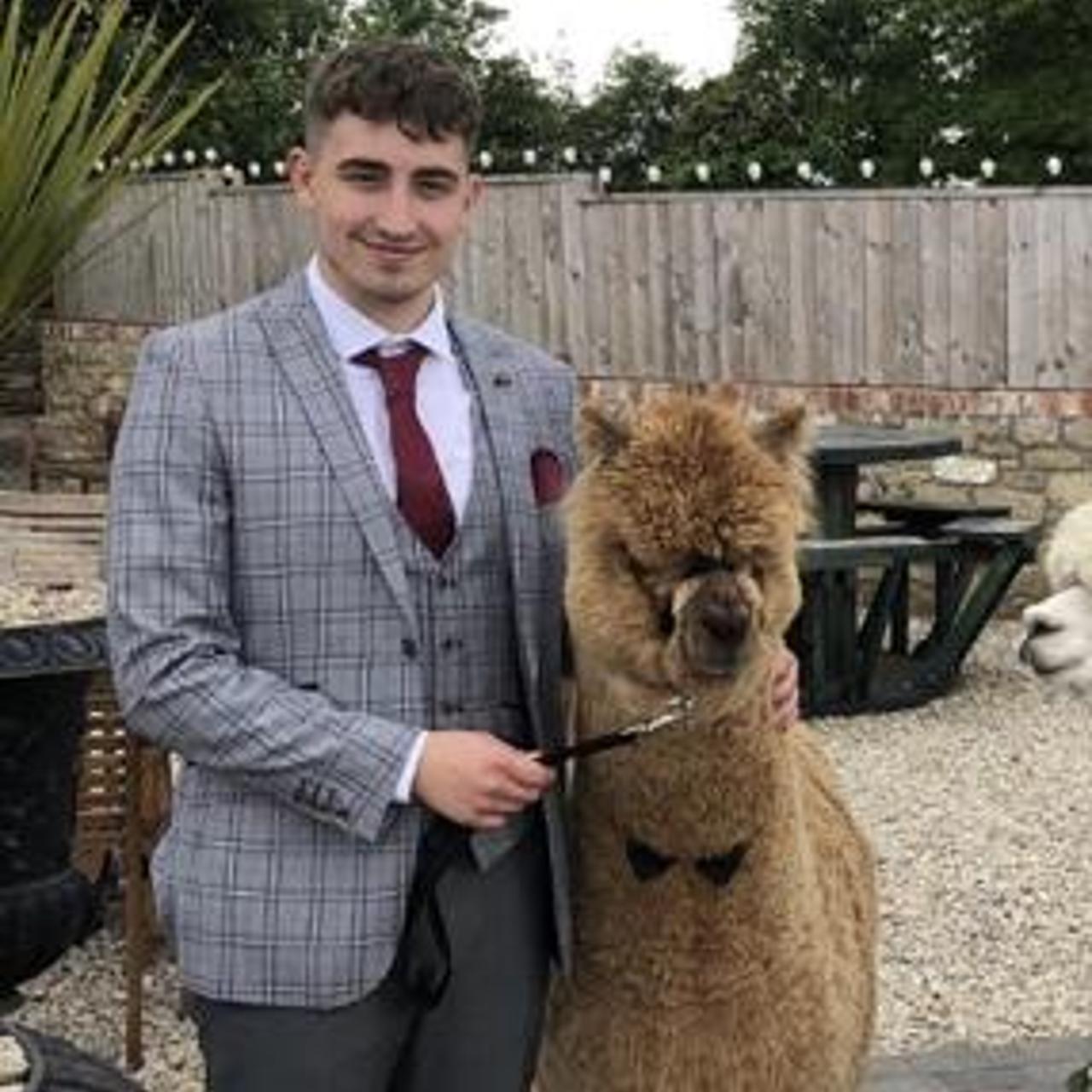 Men's Grey Suit Depop