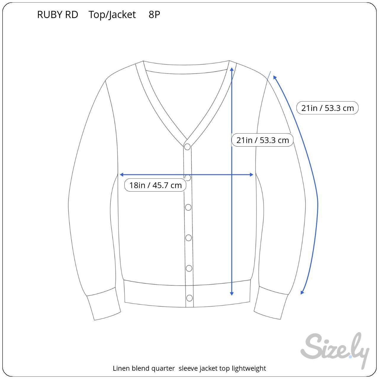 Ruby Rd. Women's Blazer Jacket - Green - 8 – Ruby… - image 6