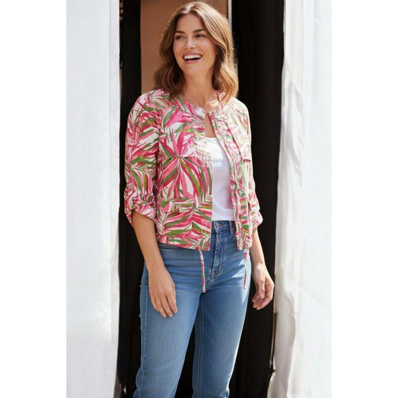 Ruby Rd. Women's Blazer Jacket - Green - 8 – Ruby… - image 2