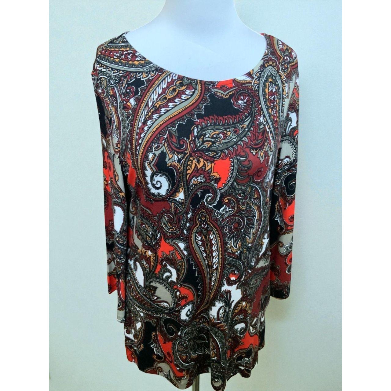 Ruby Rd. Women's Blouse - Brown/Multi - S – Ruby … - image 7