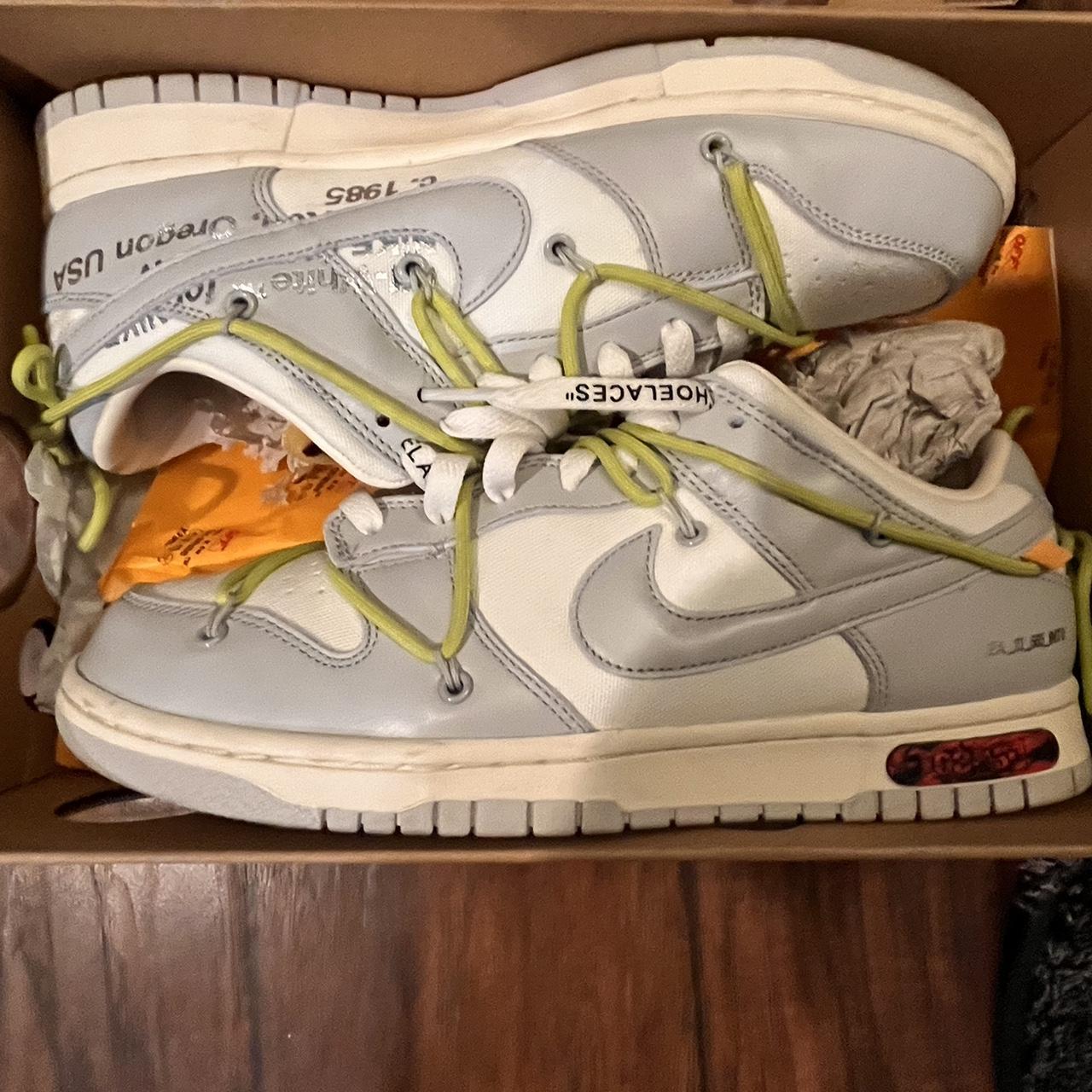 Off White Dunk Lot 8 used a couple times open to... - Depop