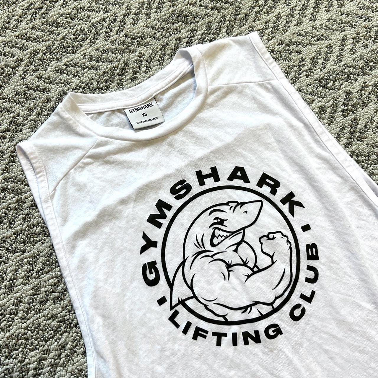 Gymshark lifting graphic tee xs new in package Sold - Depop