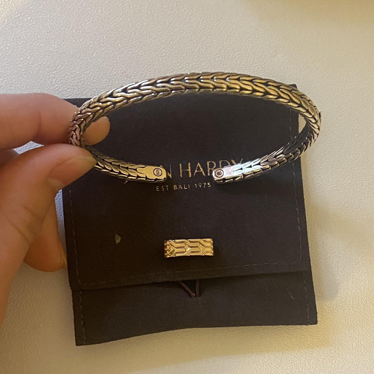 John Hardy Men's Silver and Grey Jewellery | Depop