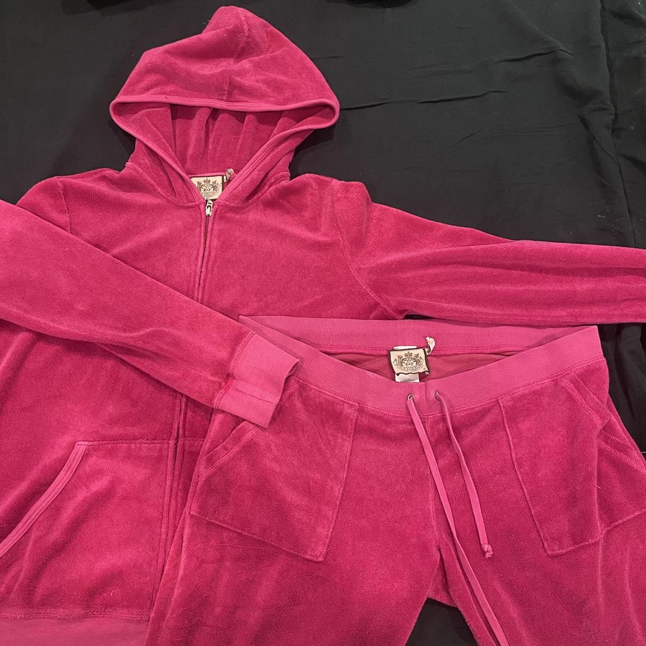 Juicy Couture Women's Pink Jumpsuit Depop